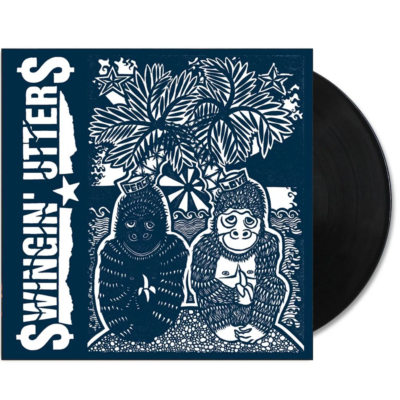 Swingin' Utters Peace and Love LP (Black) (Vinyl)