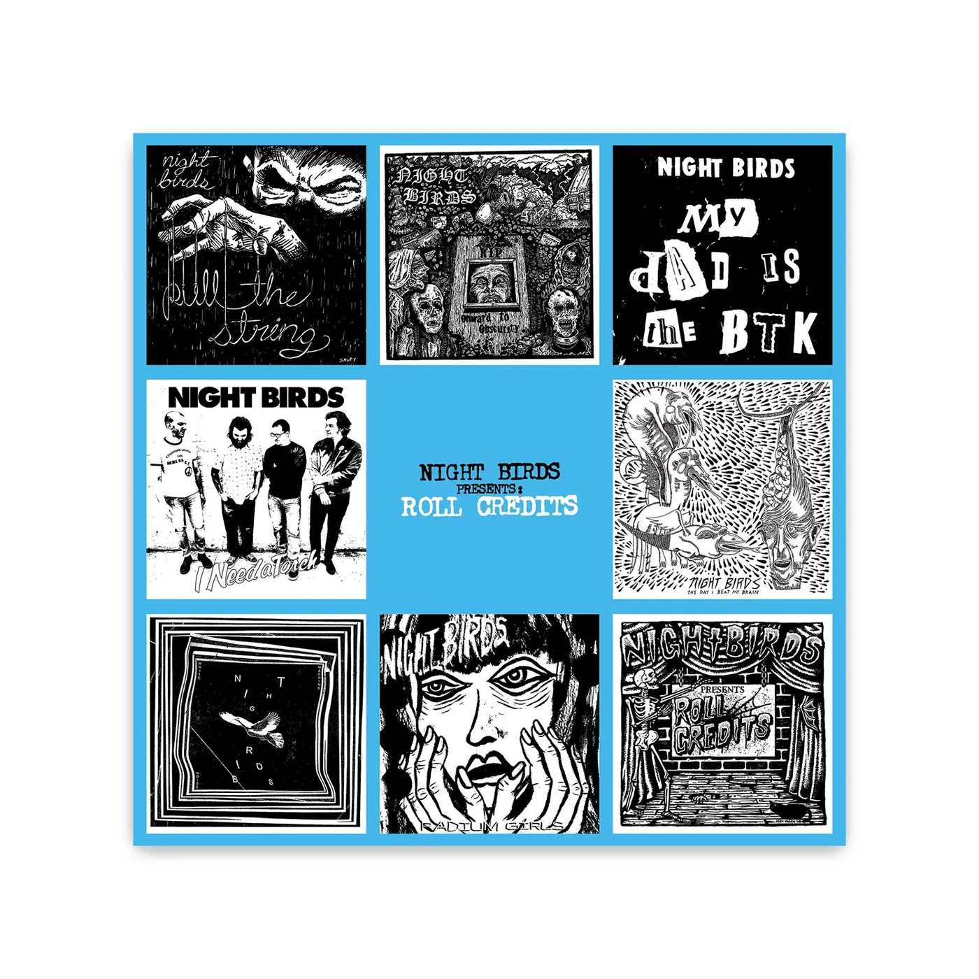 Night Birds Roll Credits CD