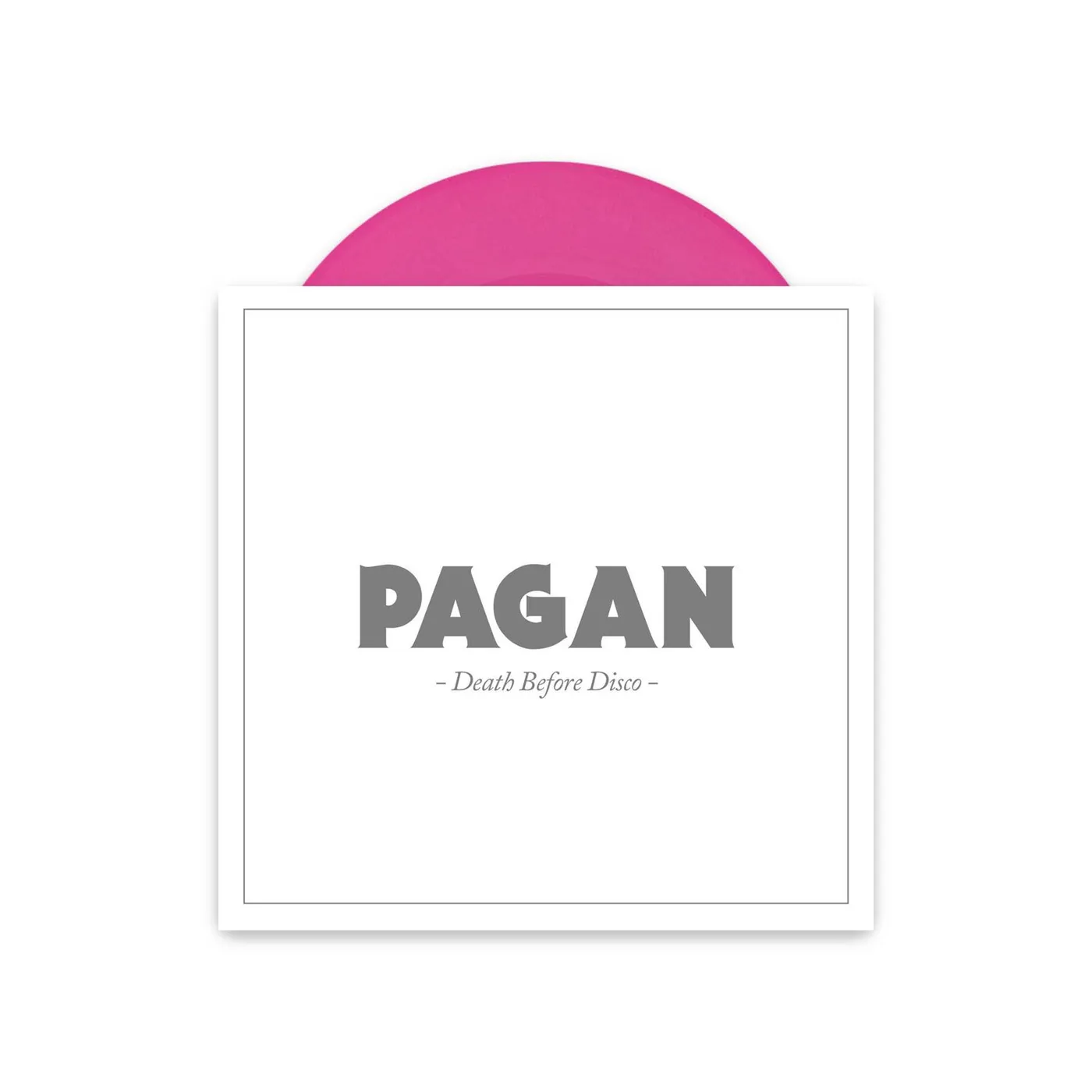 Pagan Death Before Disco 7" (Transparent Pink) (Vinyl)