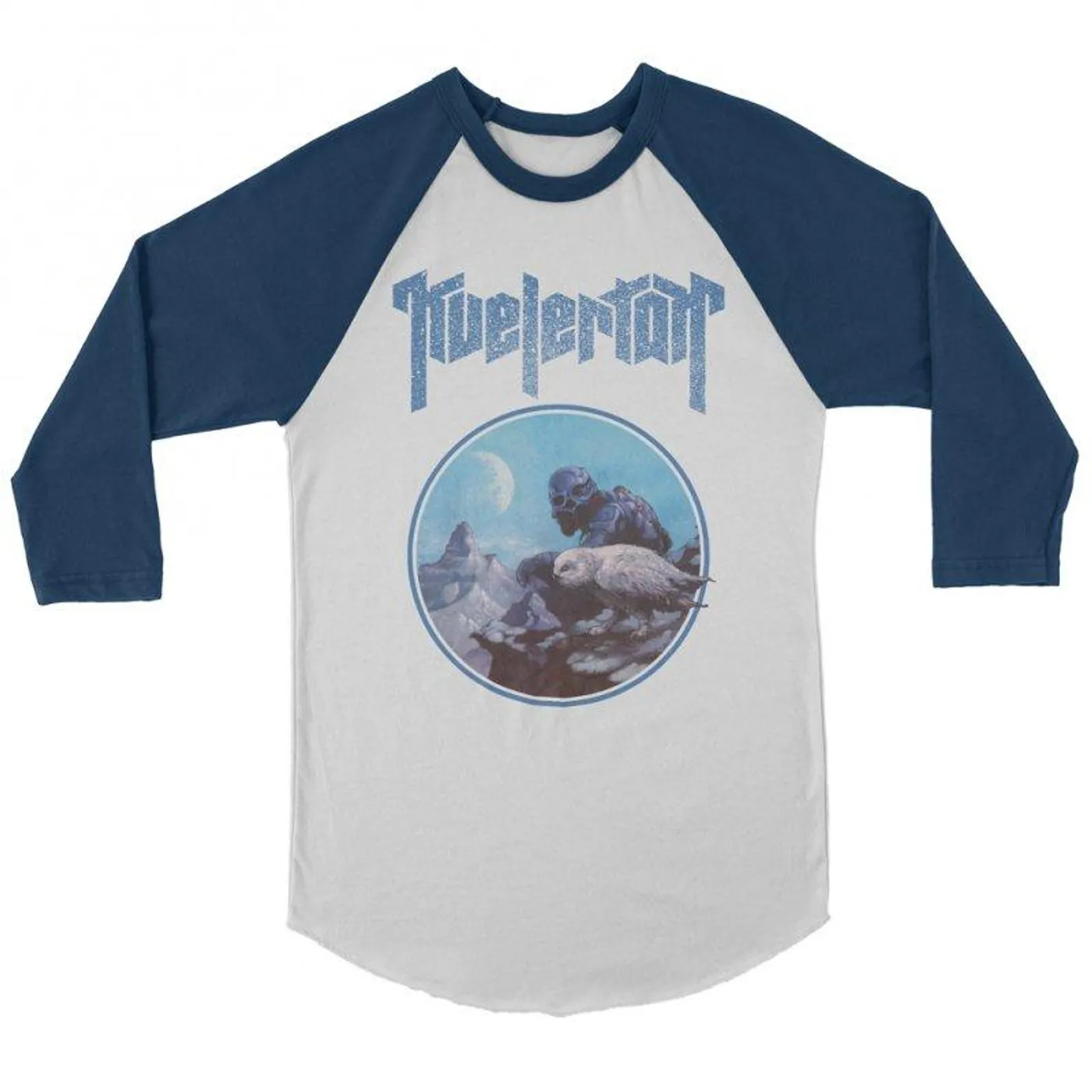 Kvelertak Nattesferd Album Baseball T-shirt (Navy/Grey)