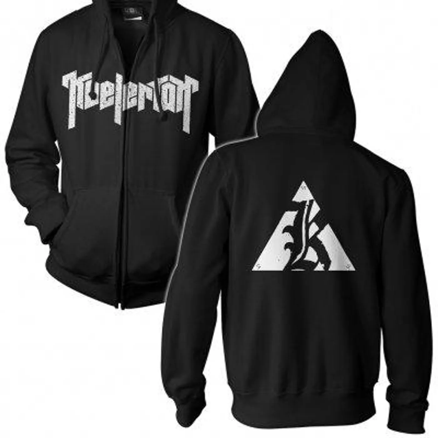 Kvelertak Big K Logo Zip Up