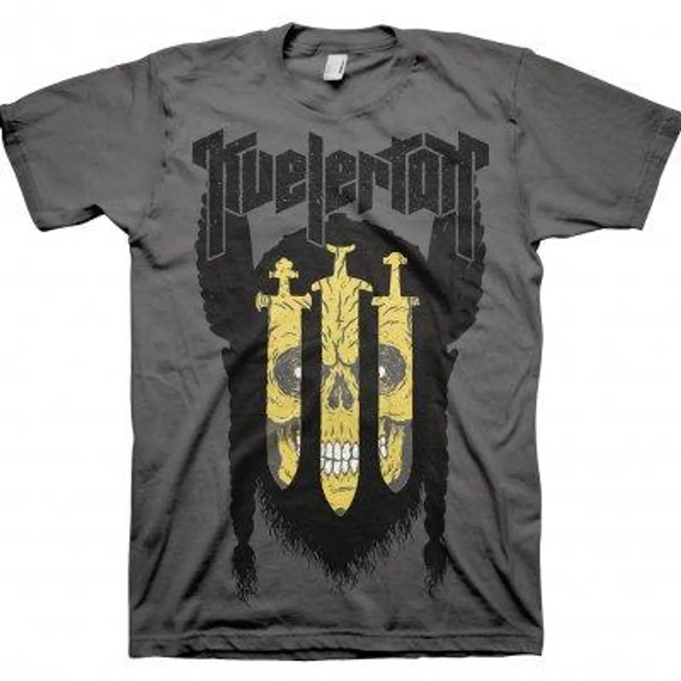Kvelertak 3 Swords T-shirt (Charcoal)