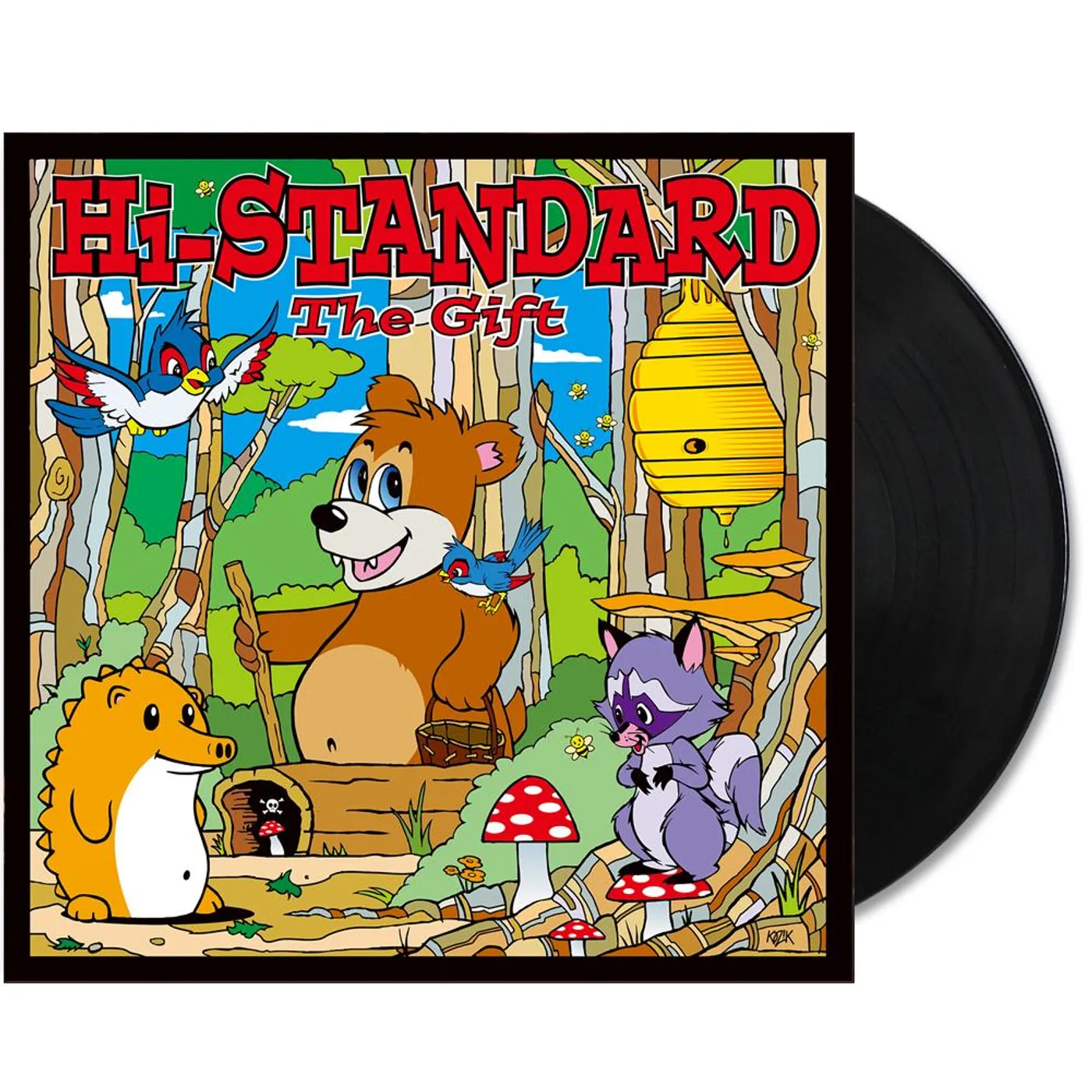 Hi-STANDARD The Gift LP (Black) (Vinyl)