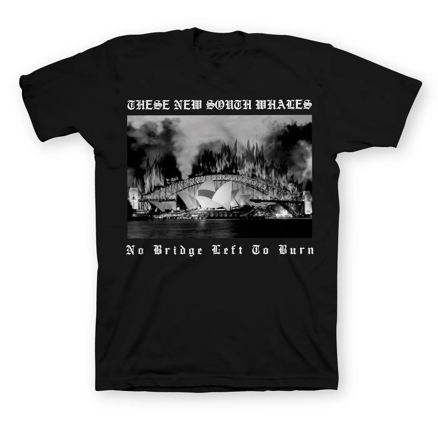 These New South Whales No Bridge Left To Burn Tee (Black)