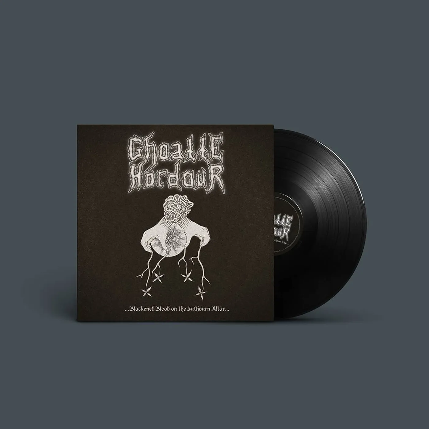 Ghoatte Hordour Blackened Blood On The Suthourn Altar LP (Vinyl)