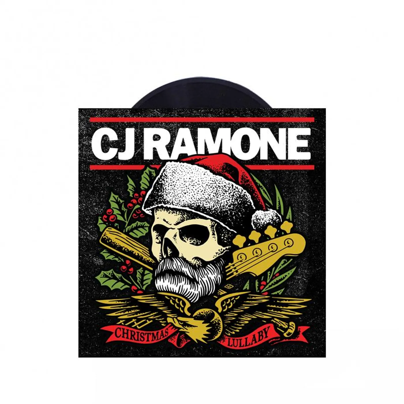 CJ Ramone Christmas Lullaby 7" (Black) (Vinyl)