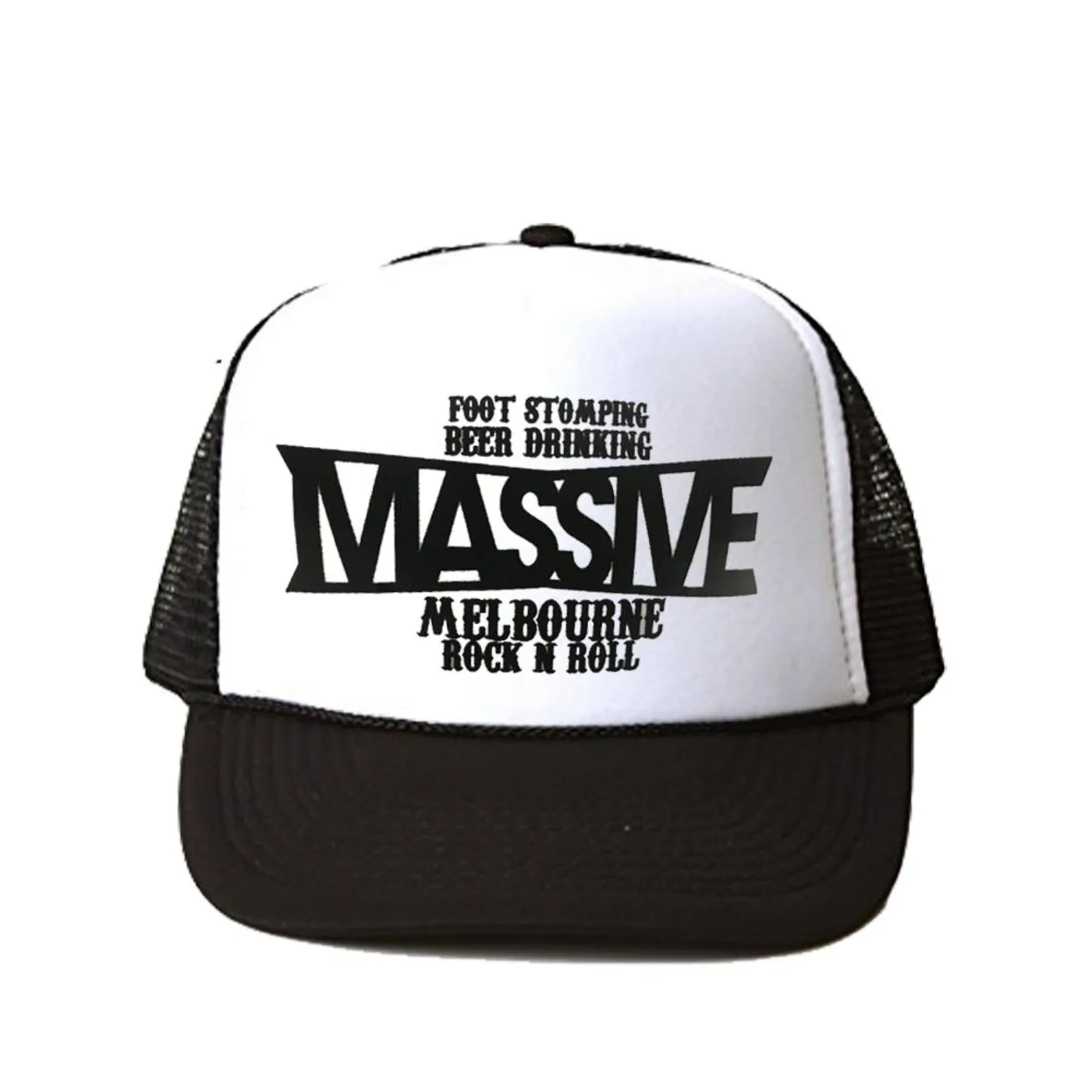 Massive Foot Stomping Trucker Hat (Black)