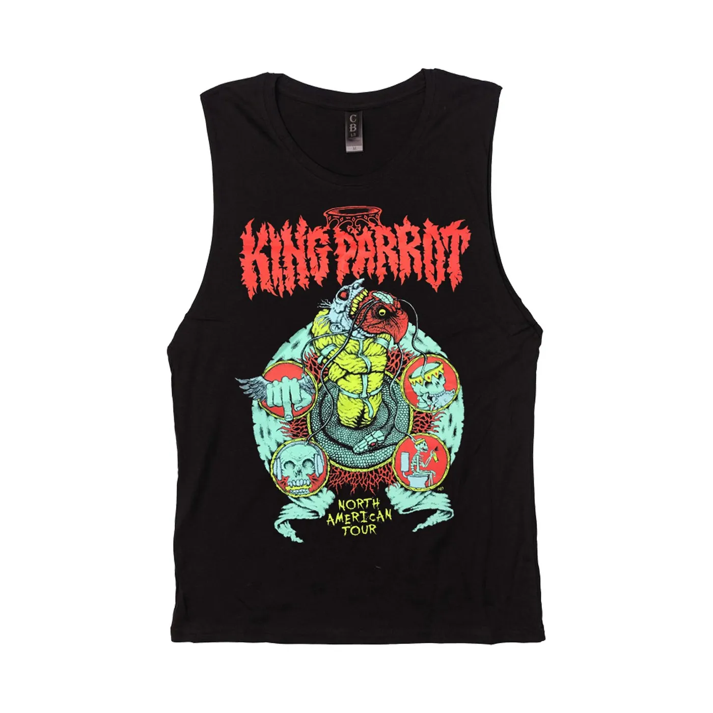 King Parrot North American Tour Tank (Womens)