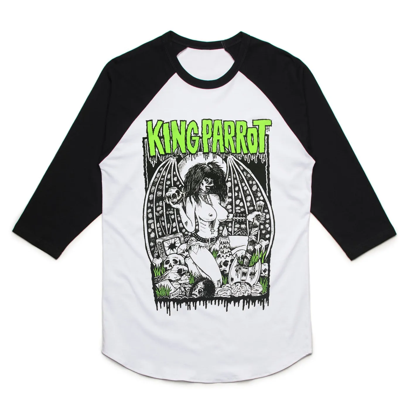 King Parrot Brutal Tits Raglan