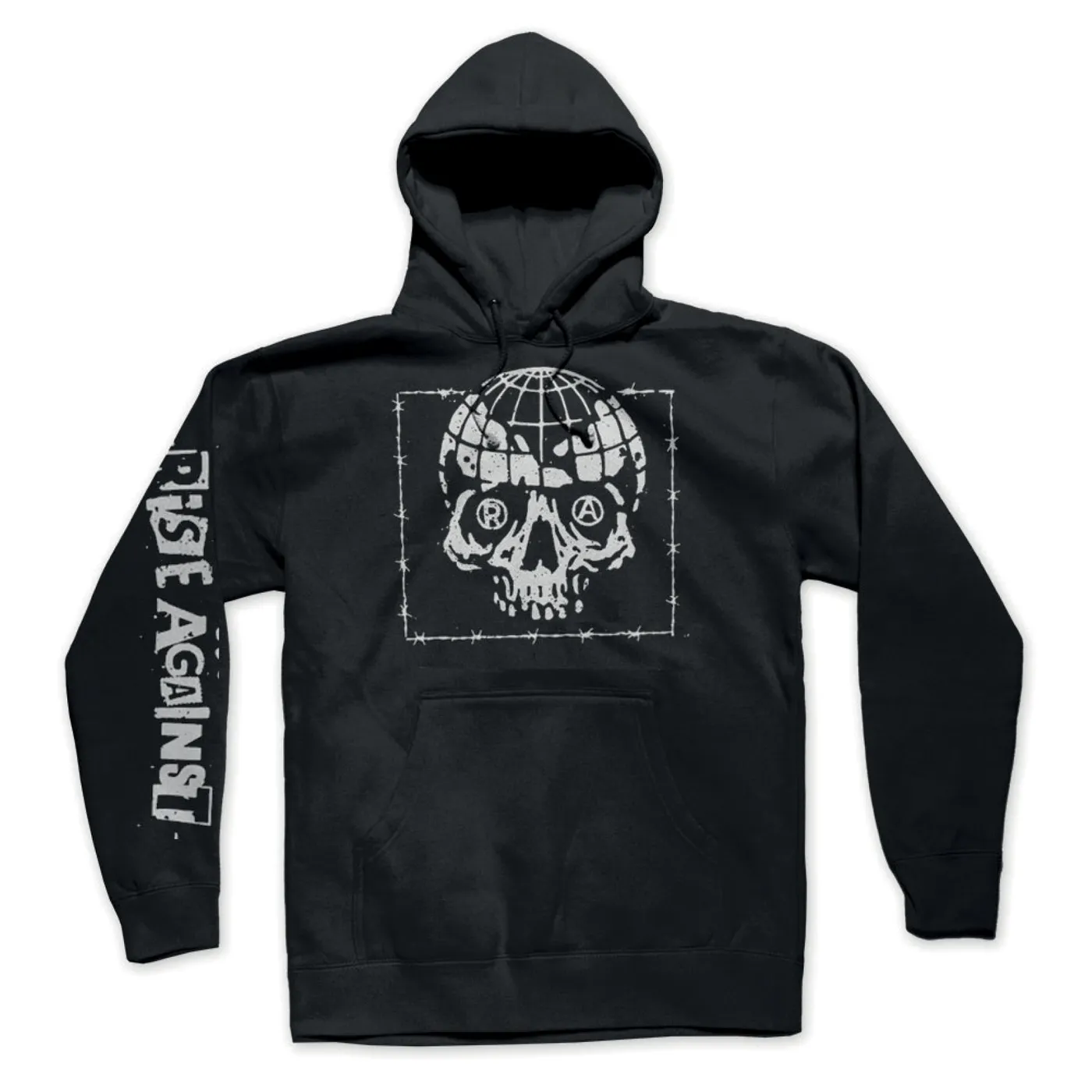 Rise Against Global Pullover Hoodie (Black)