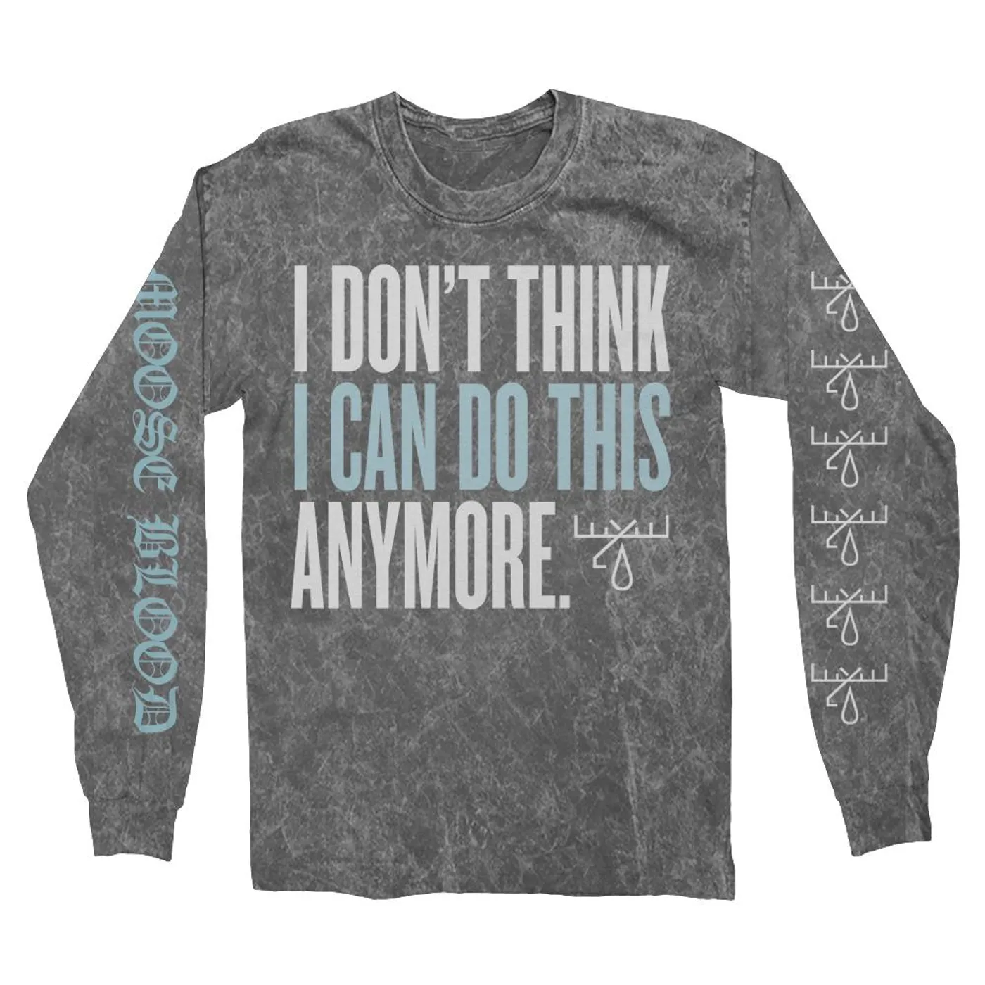 Moose Blood IDTICDTA Mineral Longsleeve Tee (Acid Wash)