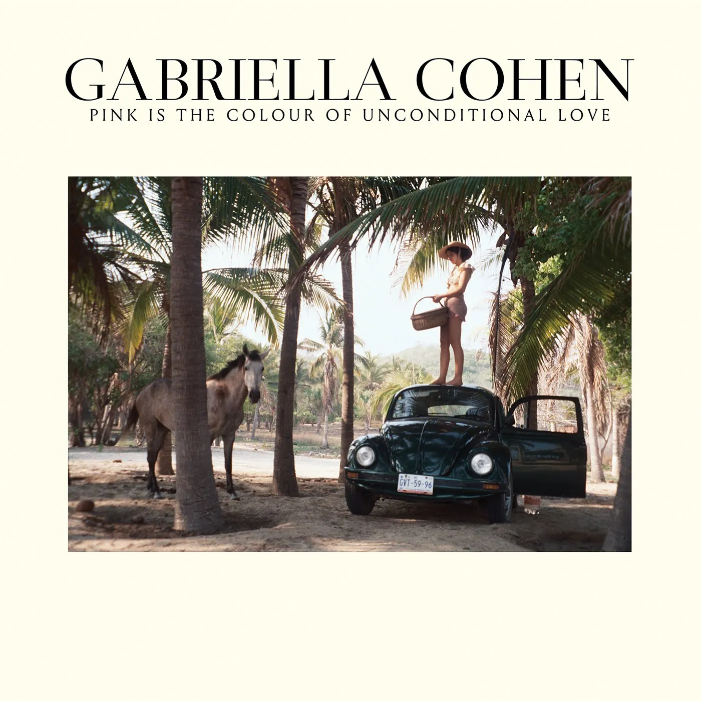 Gabriella Cohen Pink Is The Colour Of Unconditional Love LP (Light Pink) (Vinyl)