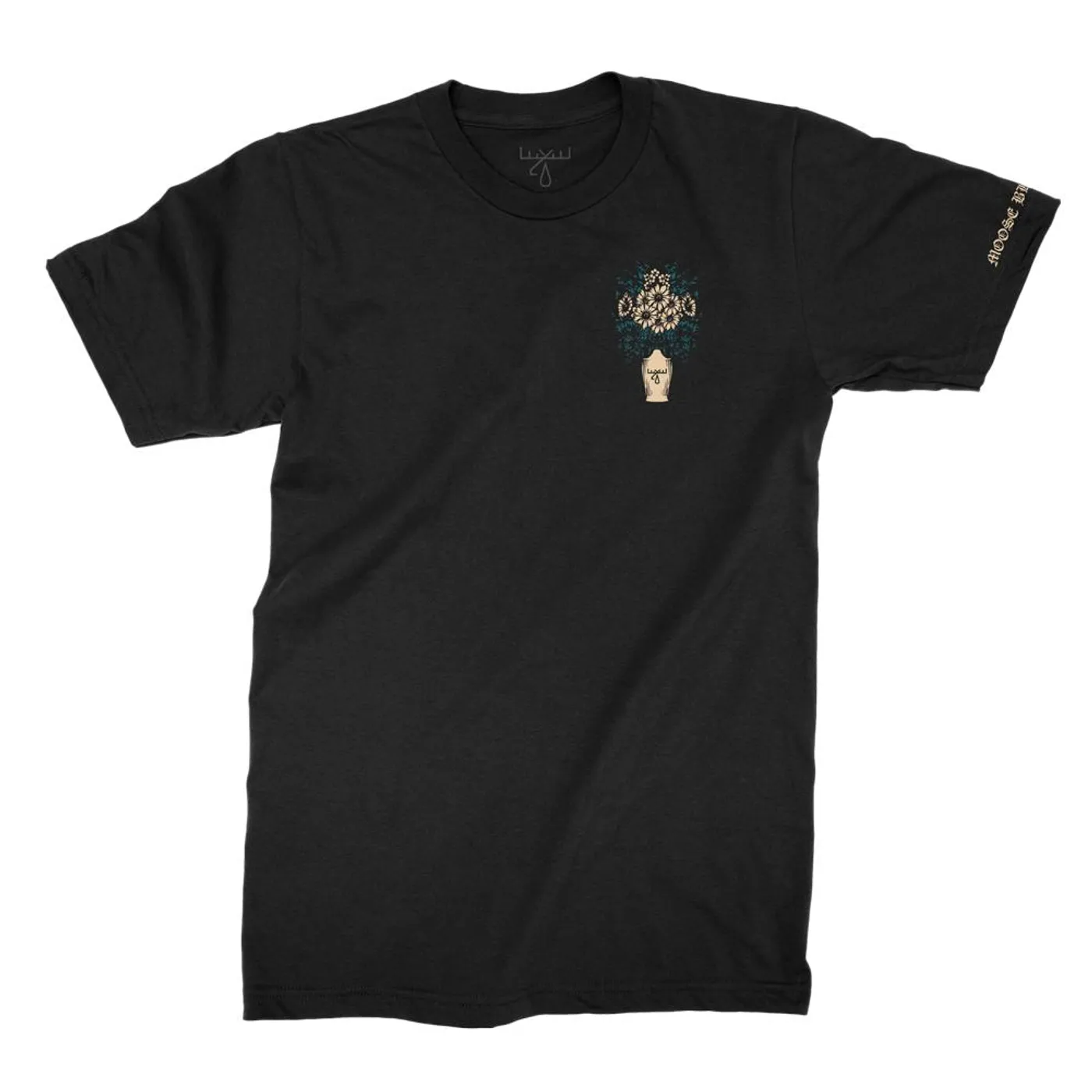 Moose Blood Vase Tee (Black)