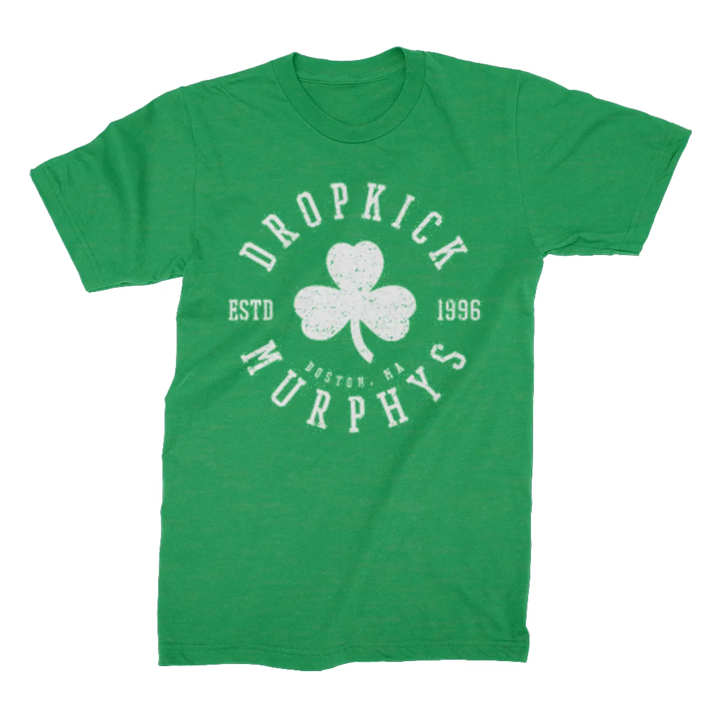 Dropkick Murphys Shamrock Seal T-shirt (Kelly Green)