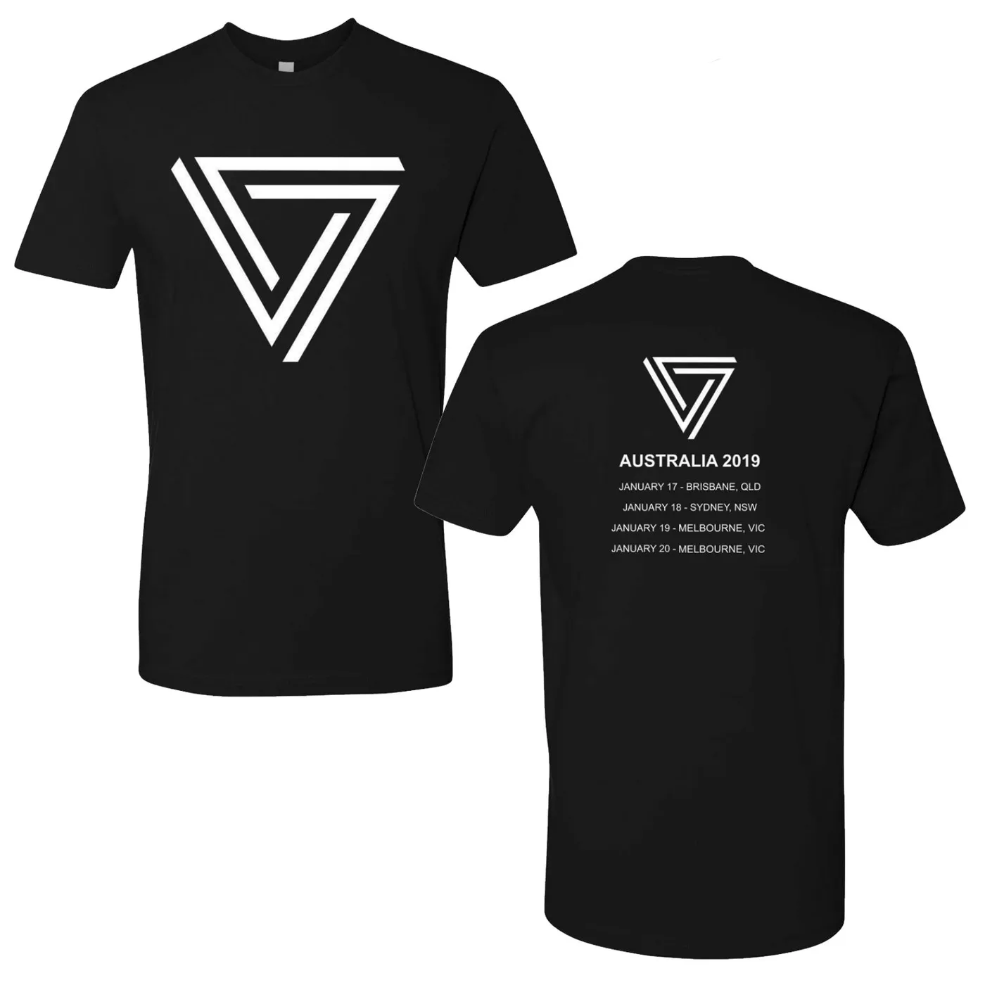 The Black Queen 2019 Australian Tour T-shirt (Black)