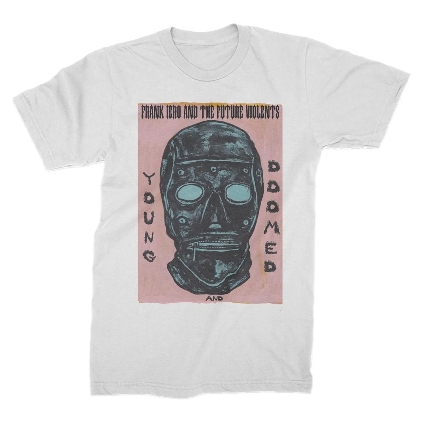 Frank Iero Young and Doomed T-shirt (White)
