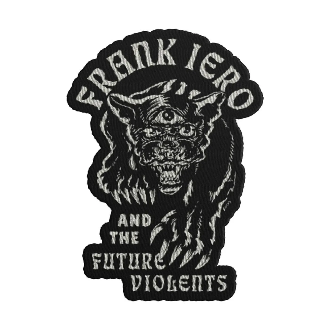Frank Iero Panther Die Cut Patch