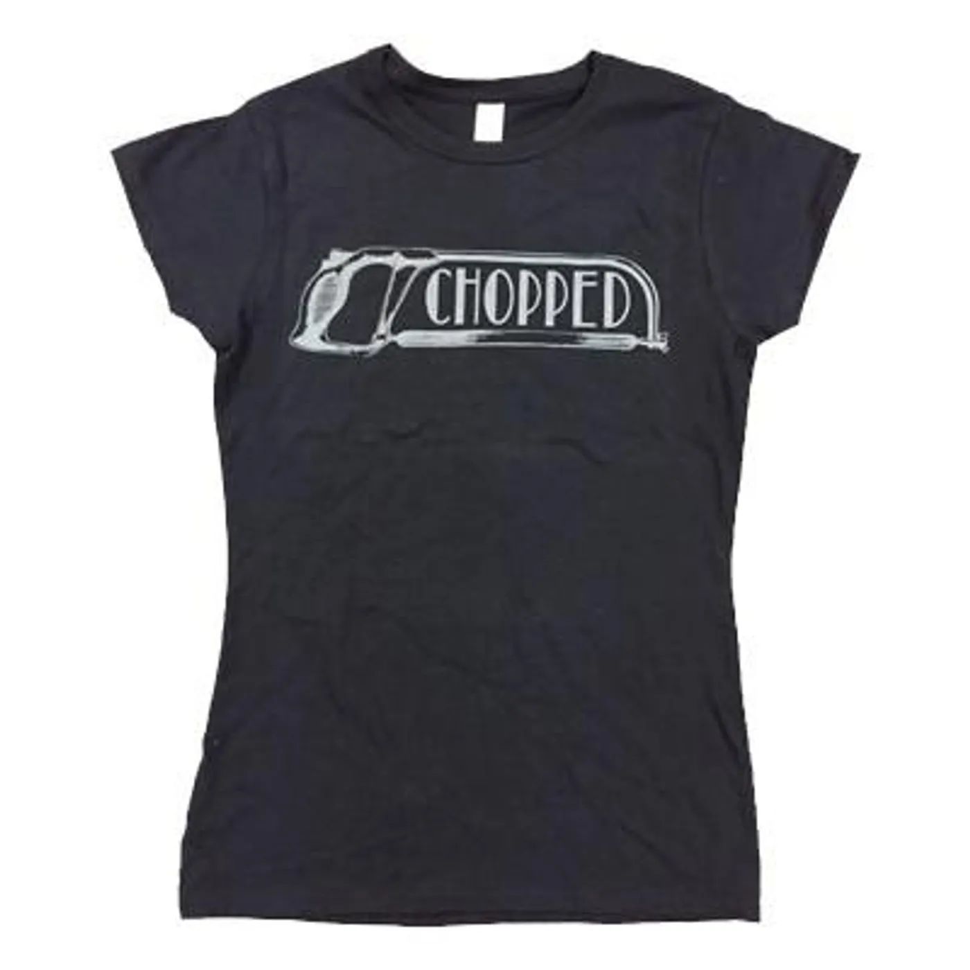 Chopped Hacksaw Logo Womens T-shirt (Black)