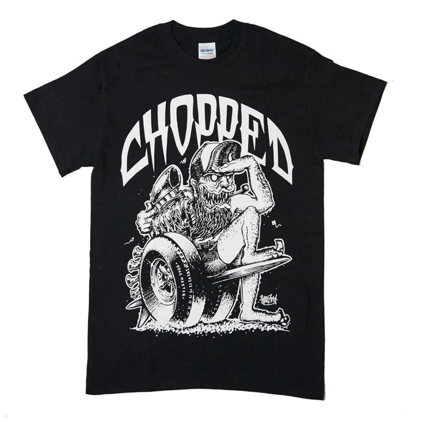 Chopped Surfer T-shirt (Black)