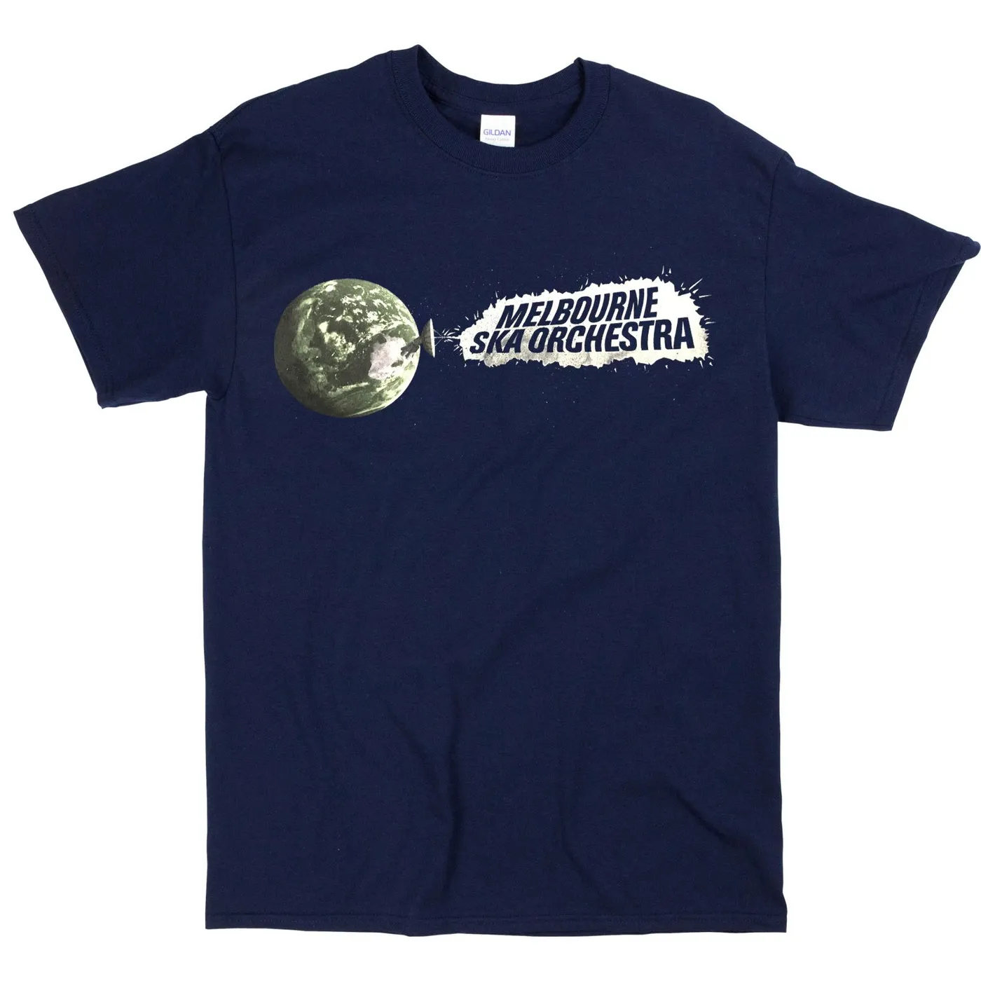 Melbourne Ska Orchestra Satellite T-shirt (Navy)