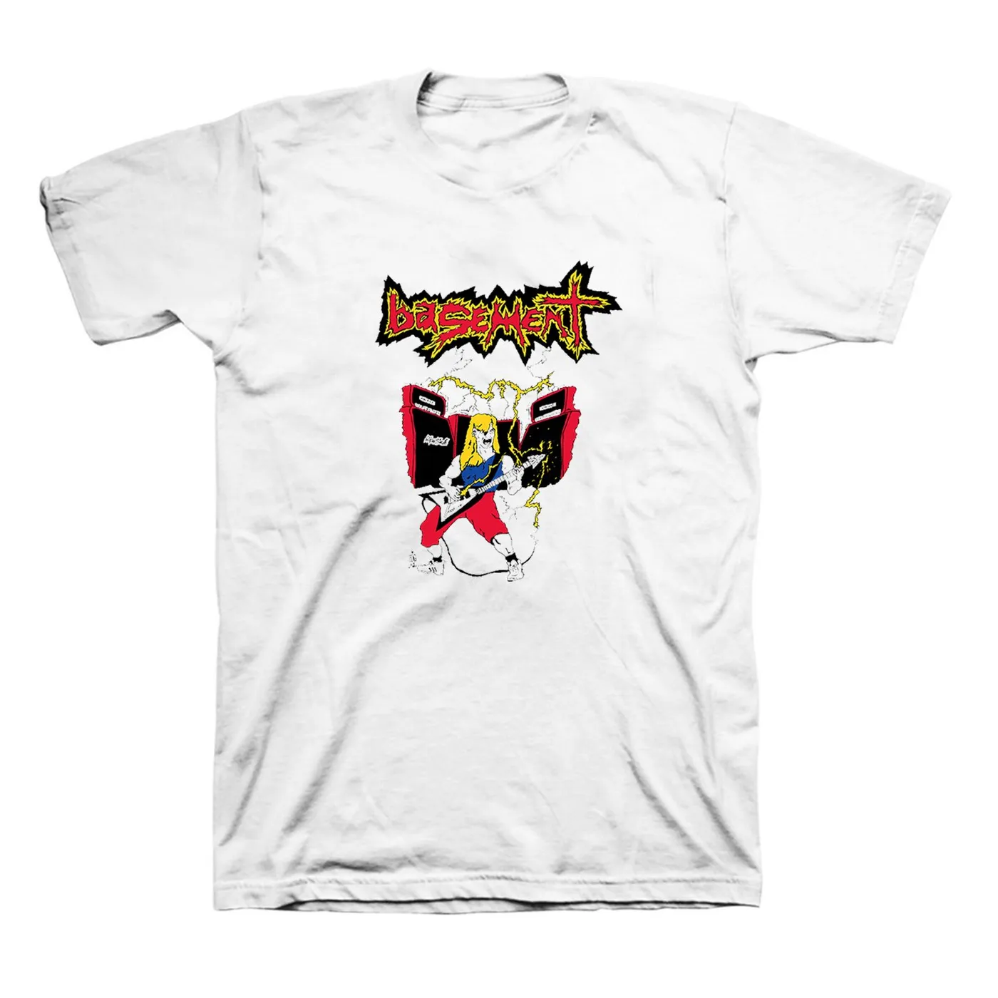 Basement Shredder Tee (White)