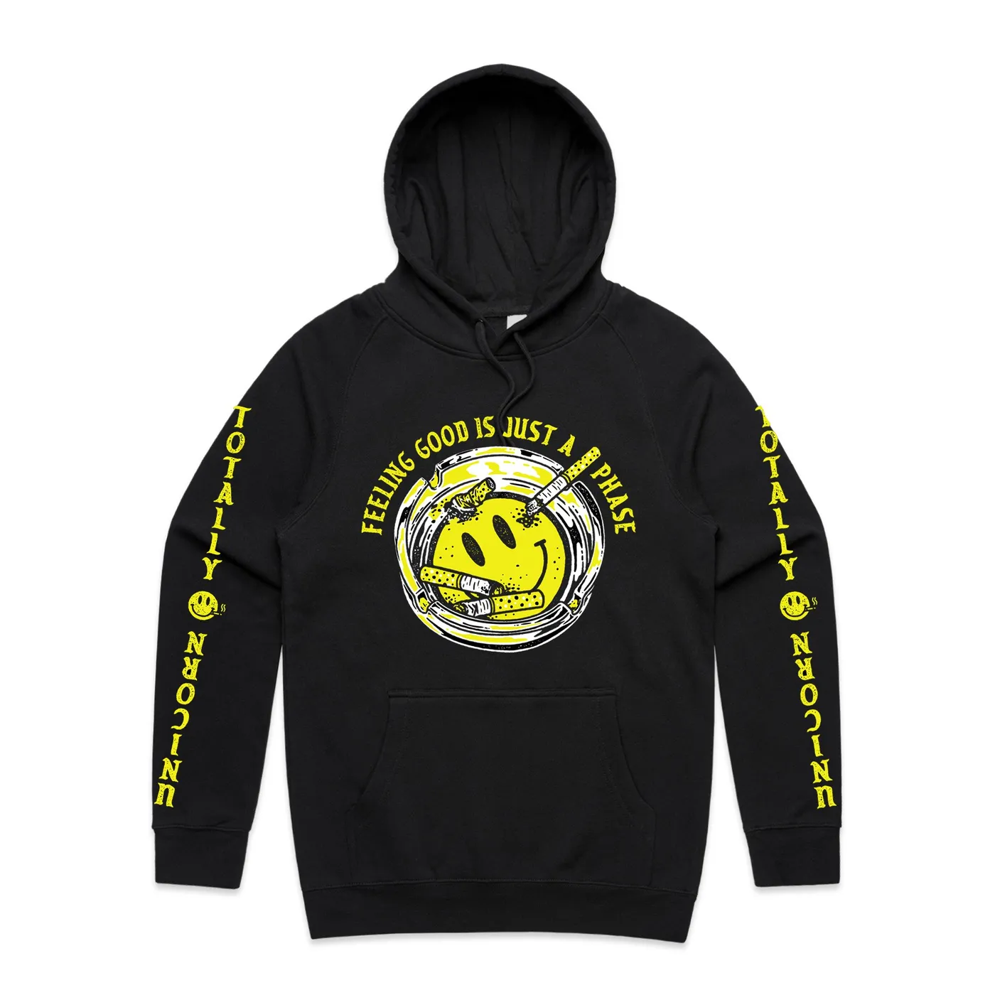 Totally Unicorn Feeling Good Hoodie (Black)