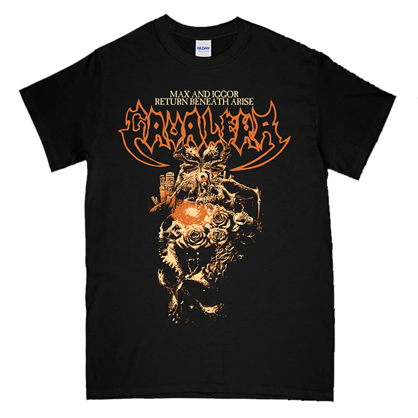 Cavalera Conspiracy Beneath Arise Tracklisting Womens T-Shirt (Black)