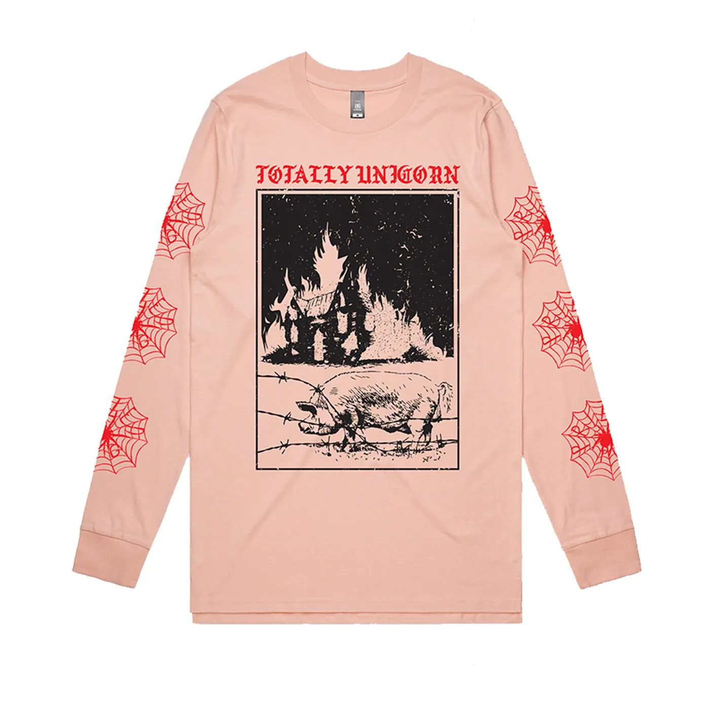 Totally Unicorn Barn Burner Longsleeve (Pink)