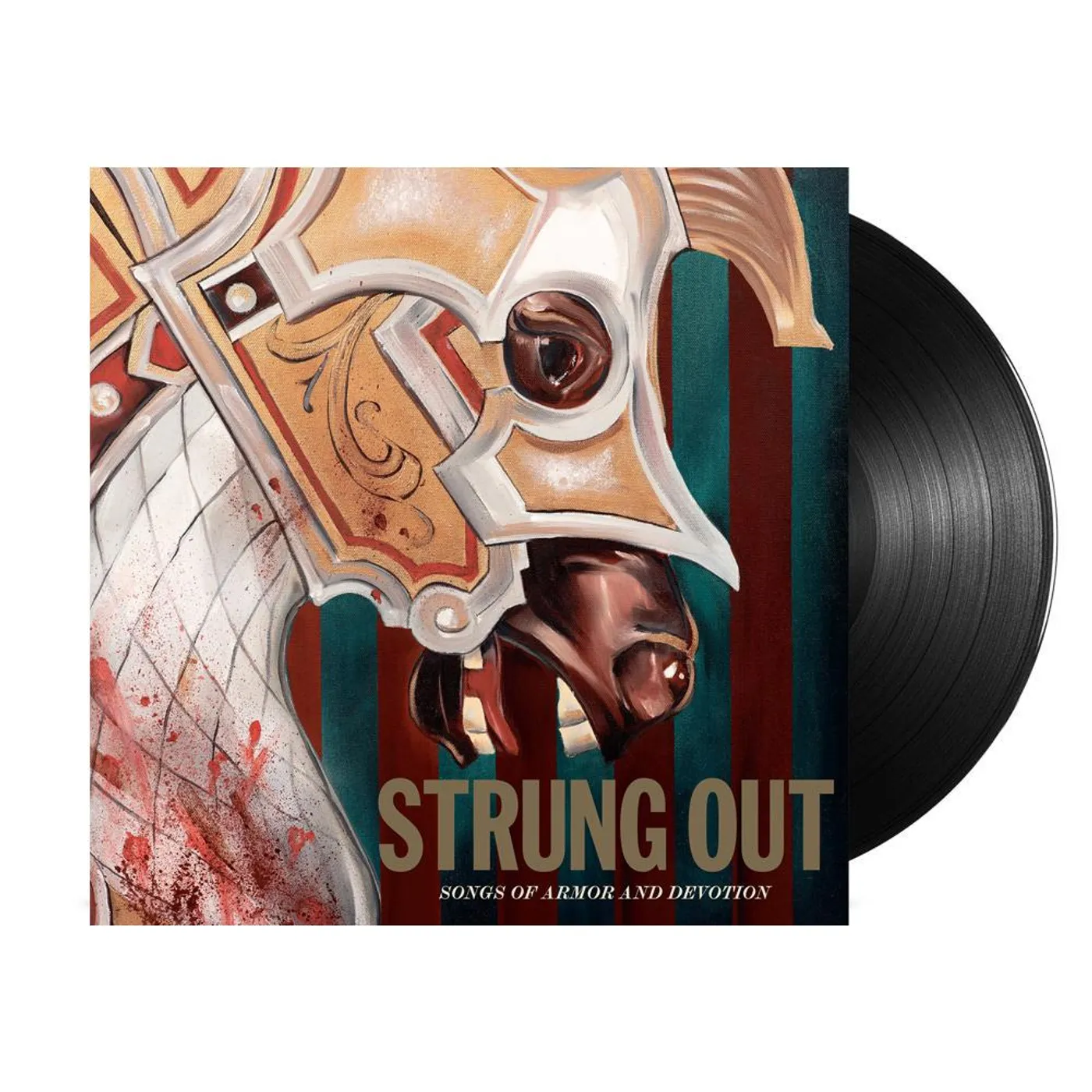 Strung Out Songs of Armor and Devotion LP (Black Vinyl)