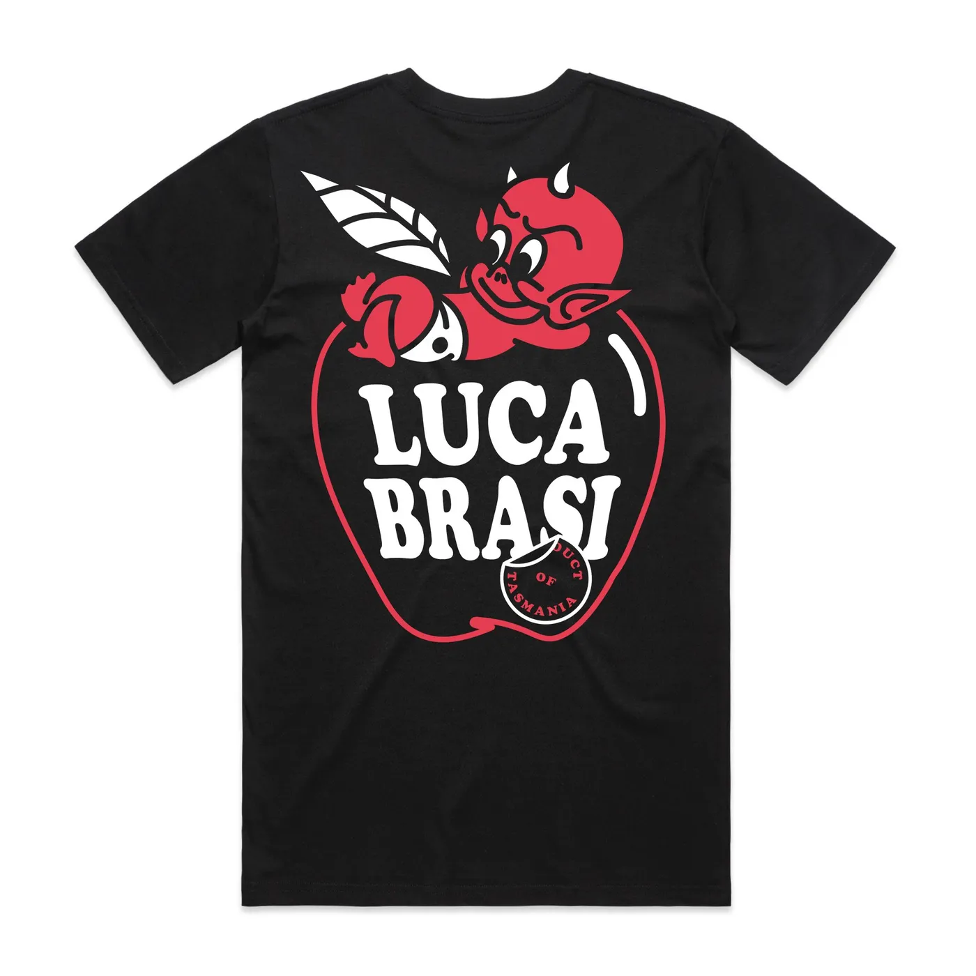 Luca Brasi Apple Tee (Black)