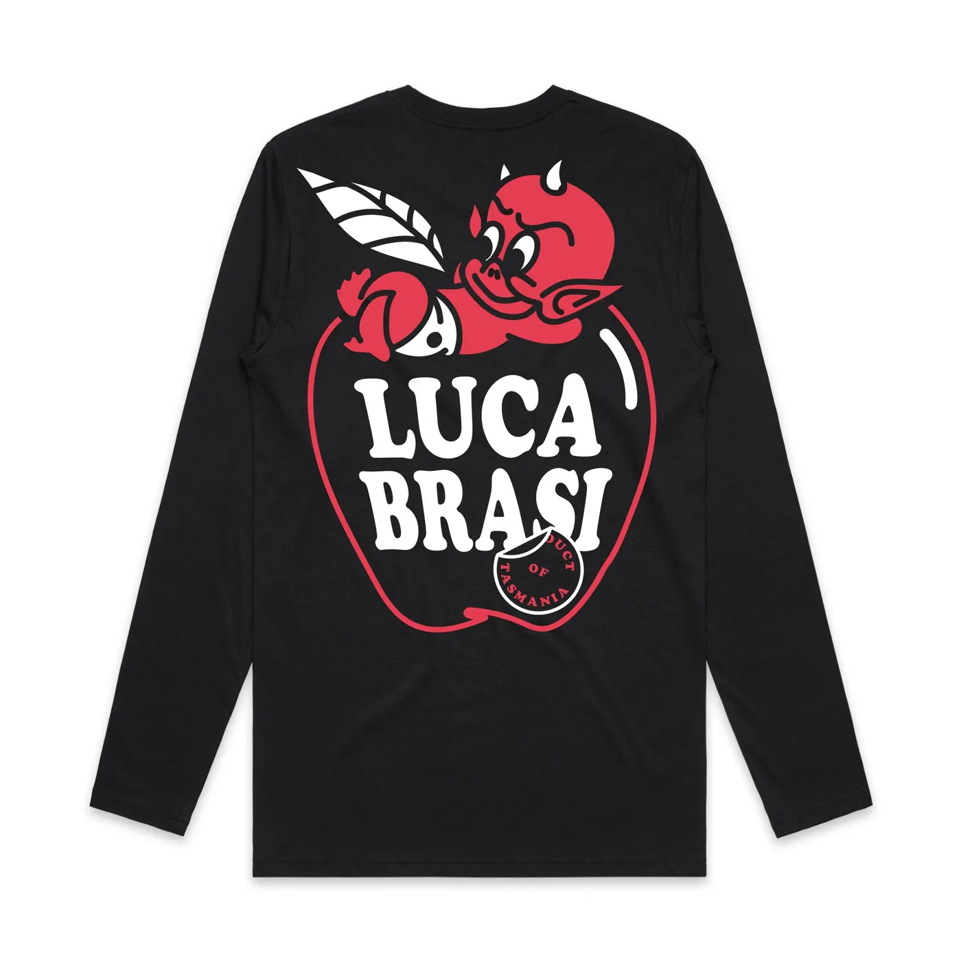 Luca Brasi Apple Longsleeve (Black)