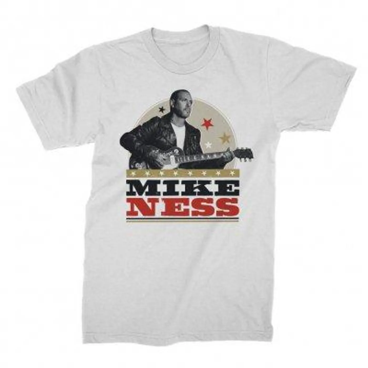 Mike Ness Woodprint T-shirt (White)