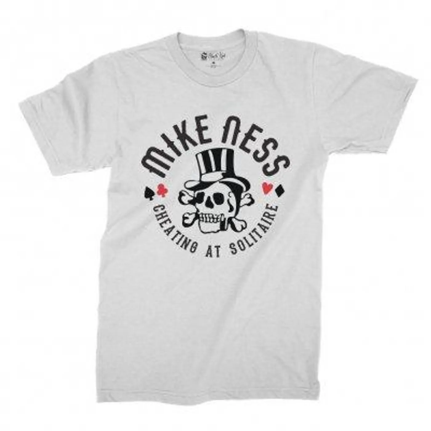 Mike Ness Cheating At Solitaire T-shirt (White)