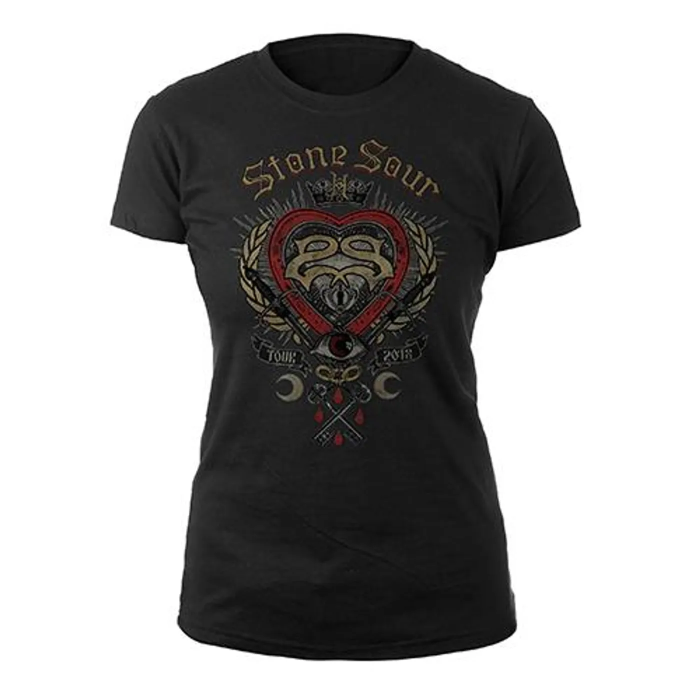 Stone Sour StoneSour Heart Logo Women's Tee