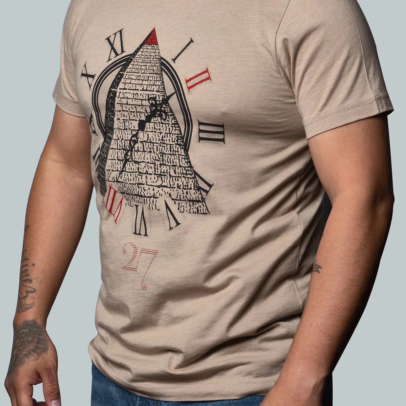 Del 27 Brand™  27 Pyramid Tee