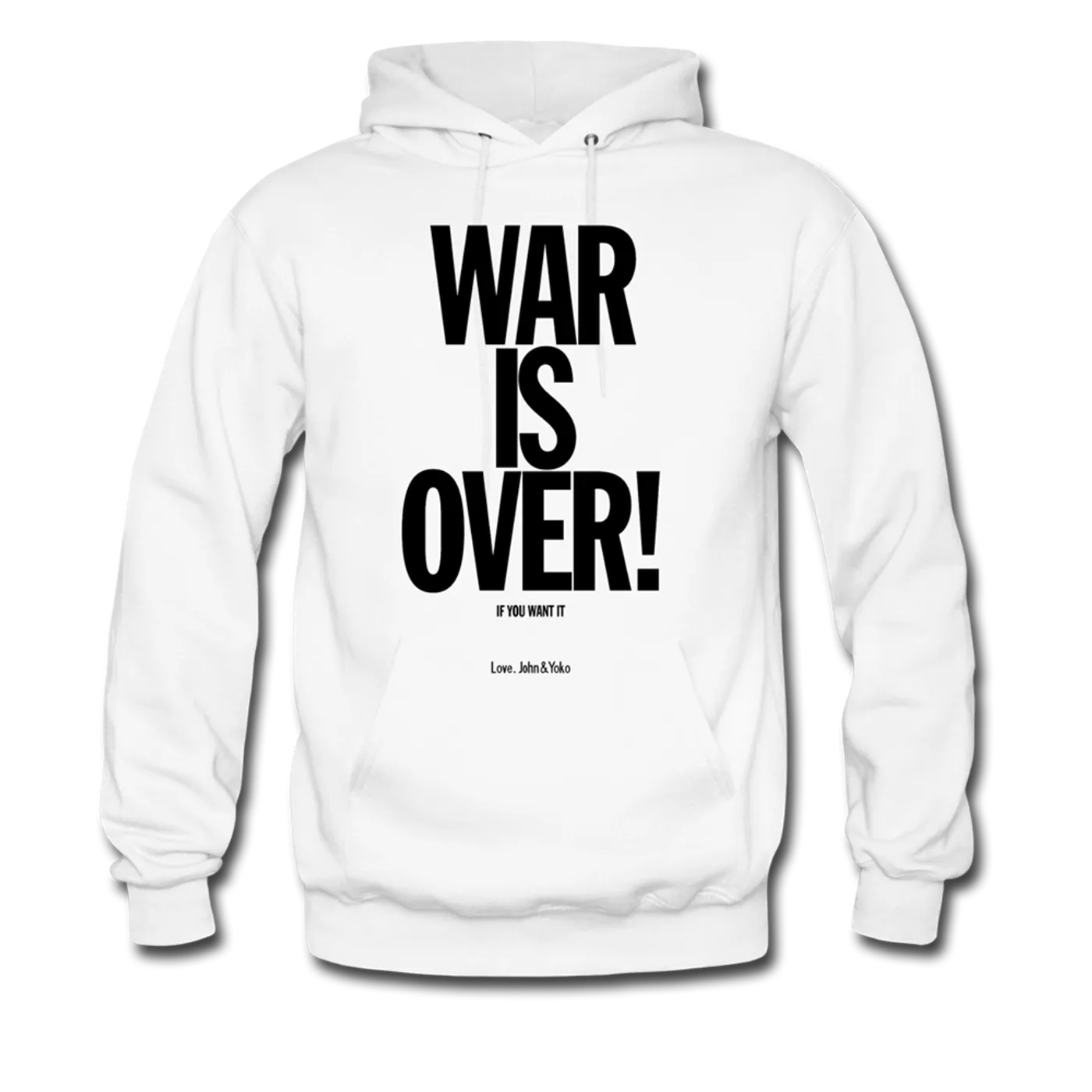 John Lennon War is Over Hoodie