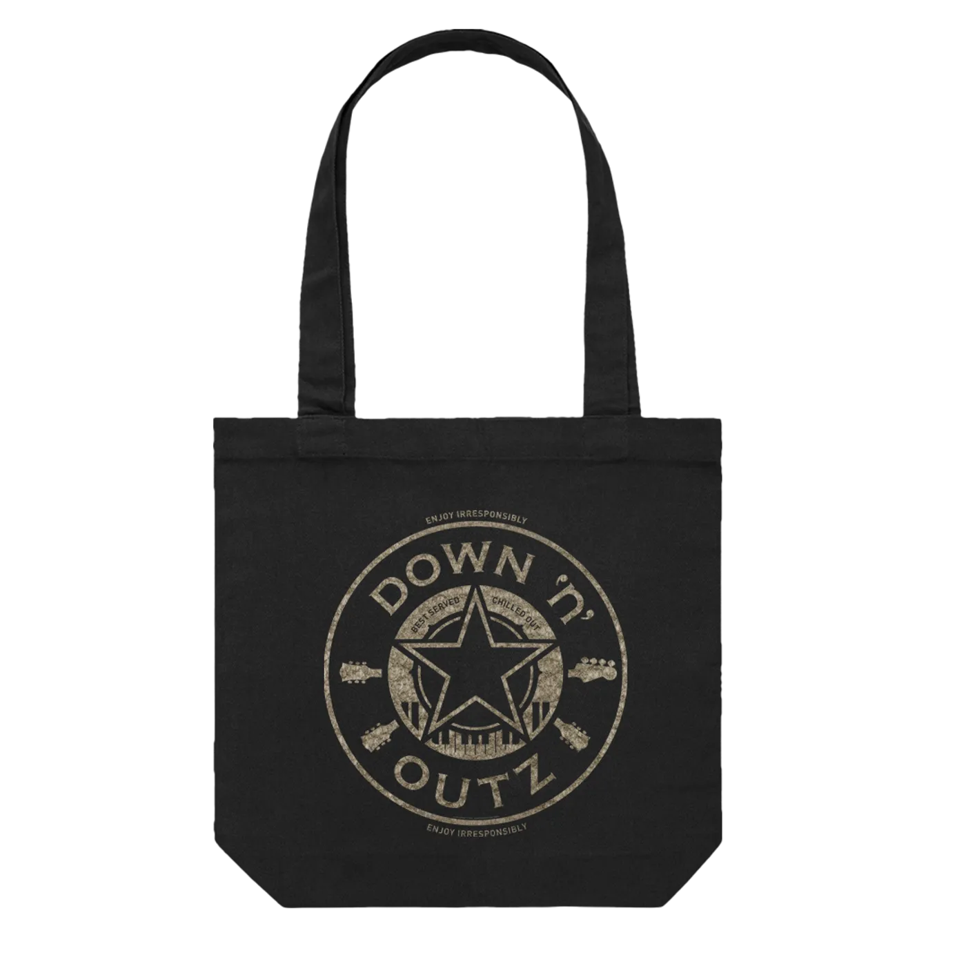 Down 'n' Outz Enjoy Responsibly Tote Bag