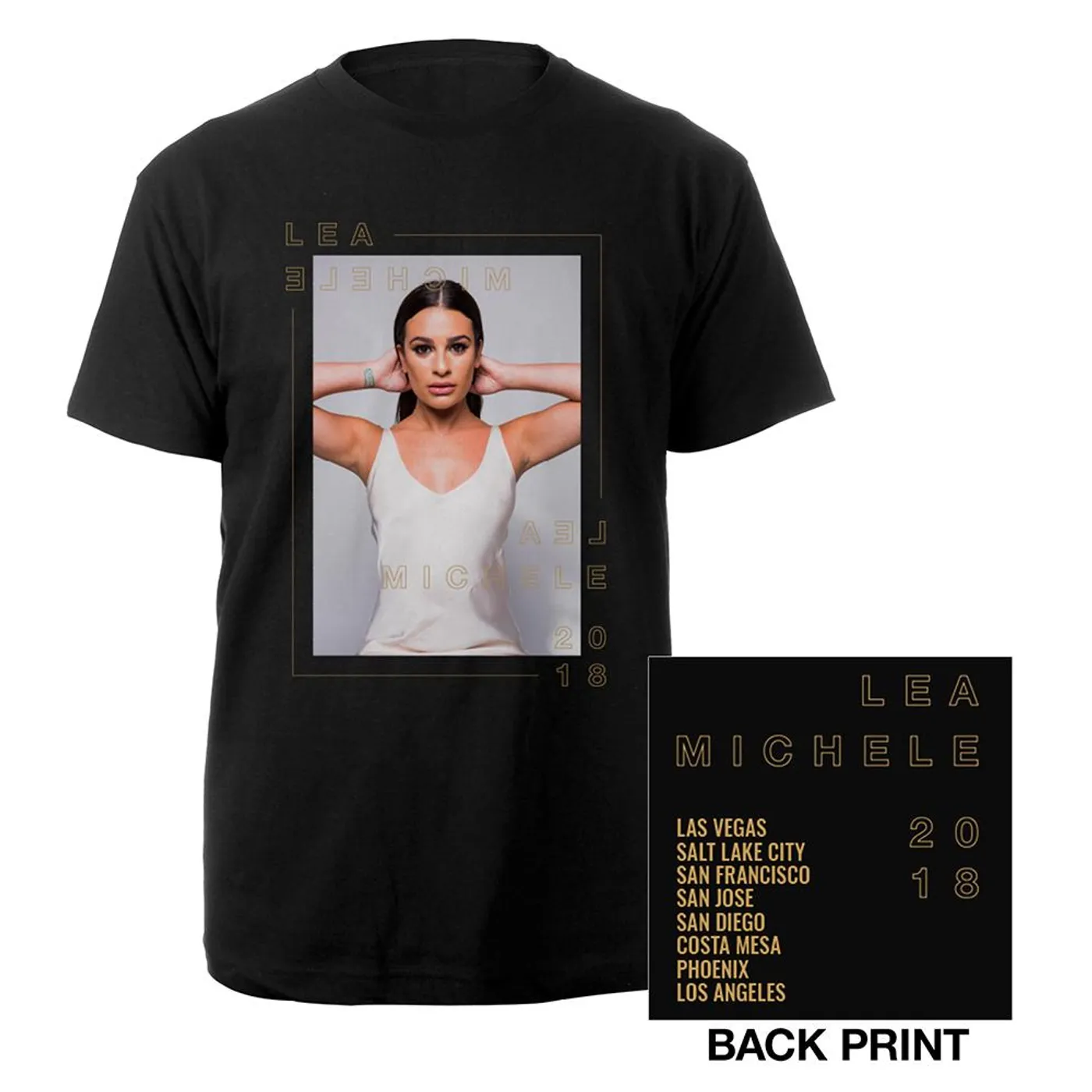 Lea Michele 2018 Fall Tour Tee