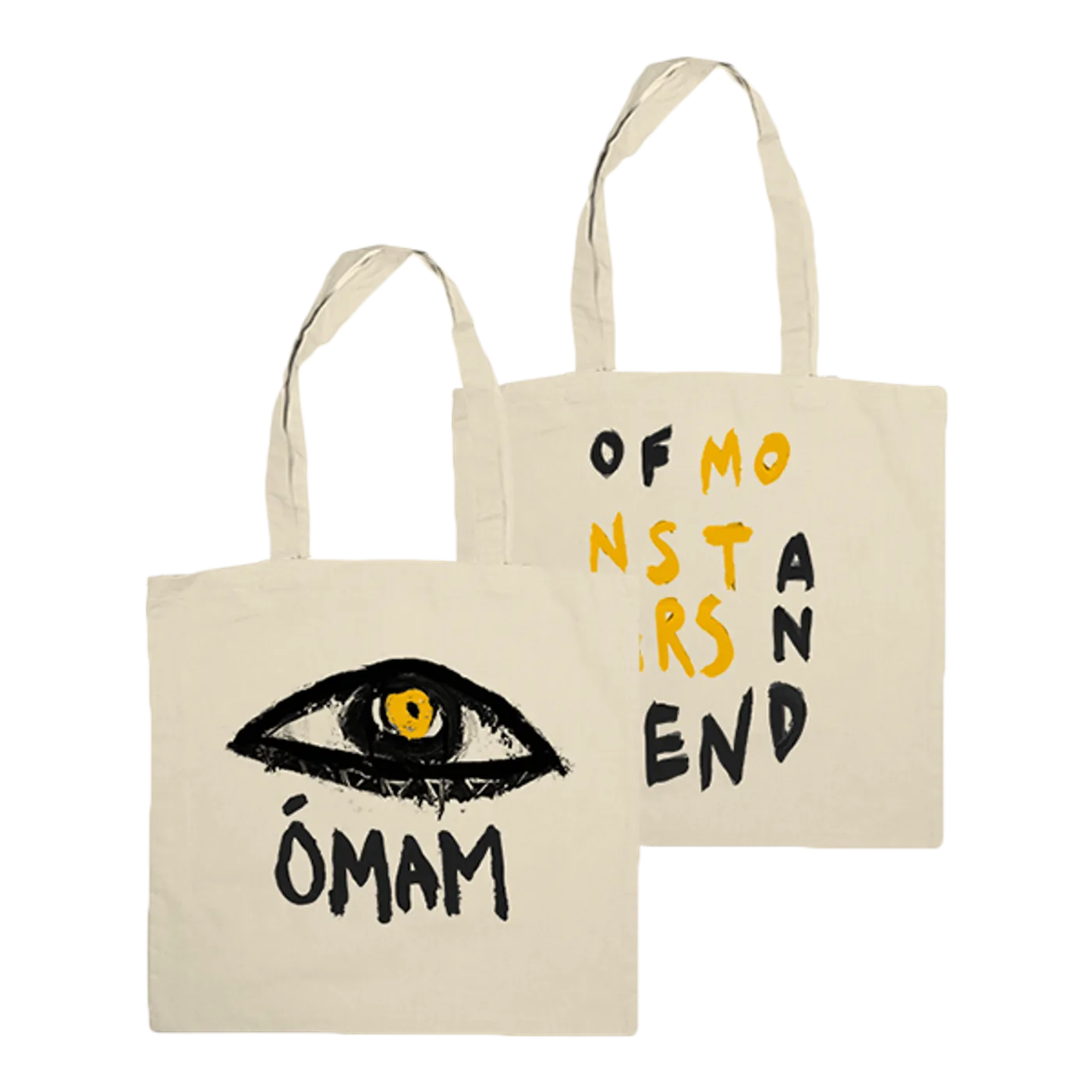 Of Monsters and Men BLACKEYE CREAM TOTE BAG