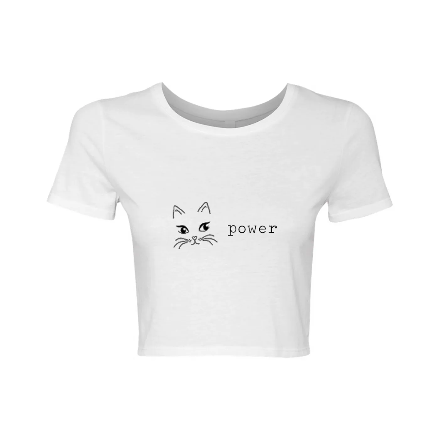 Amber Scholl Cat Power Crop Top