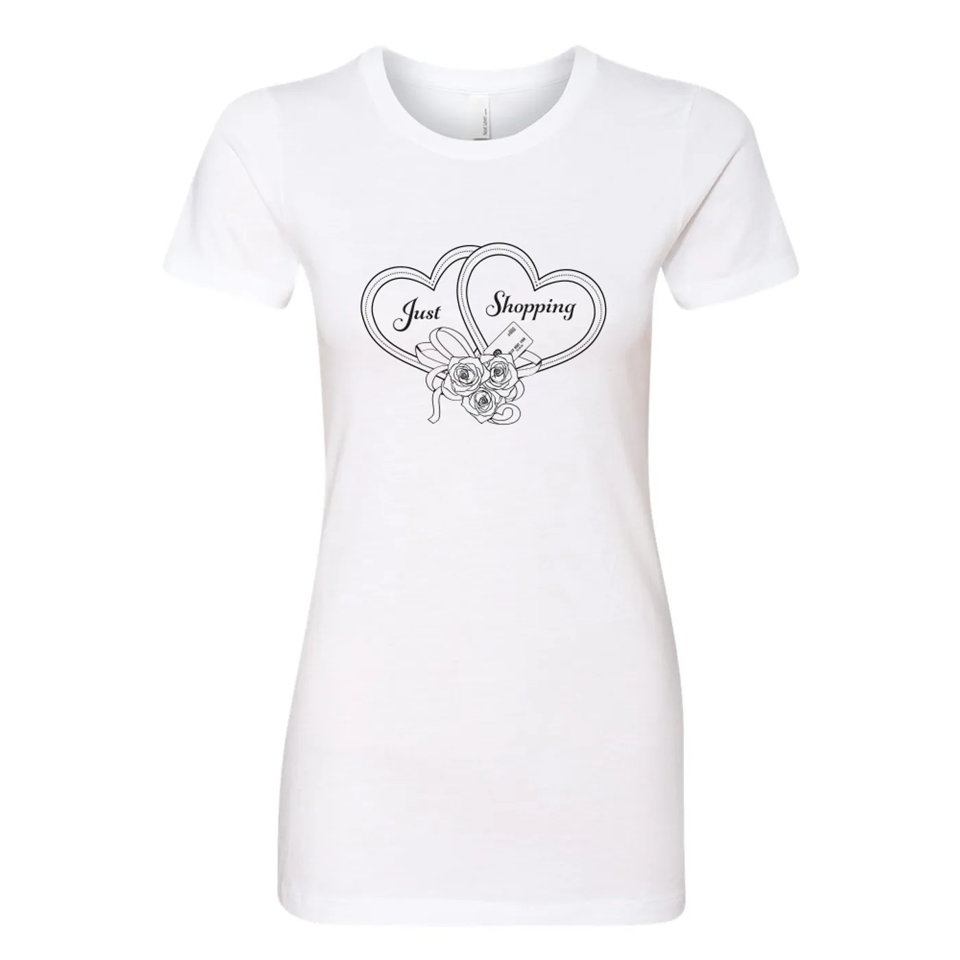 Amber Scholl Just Shopping Tee