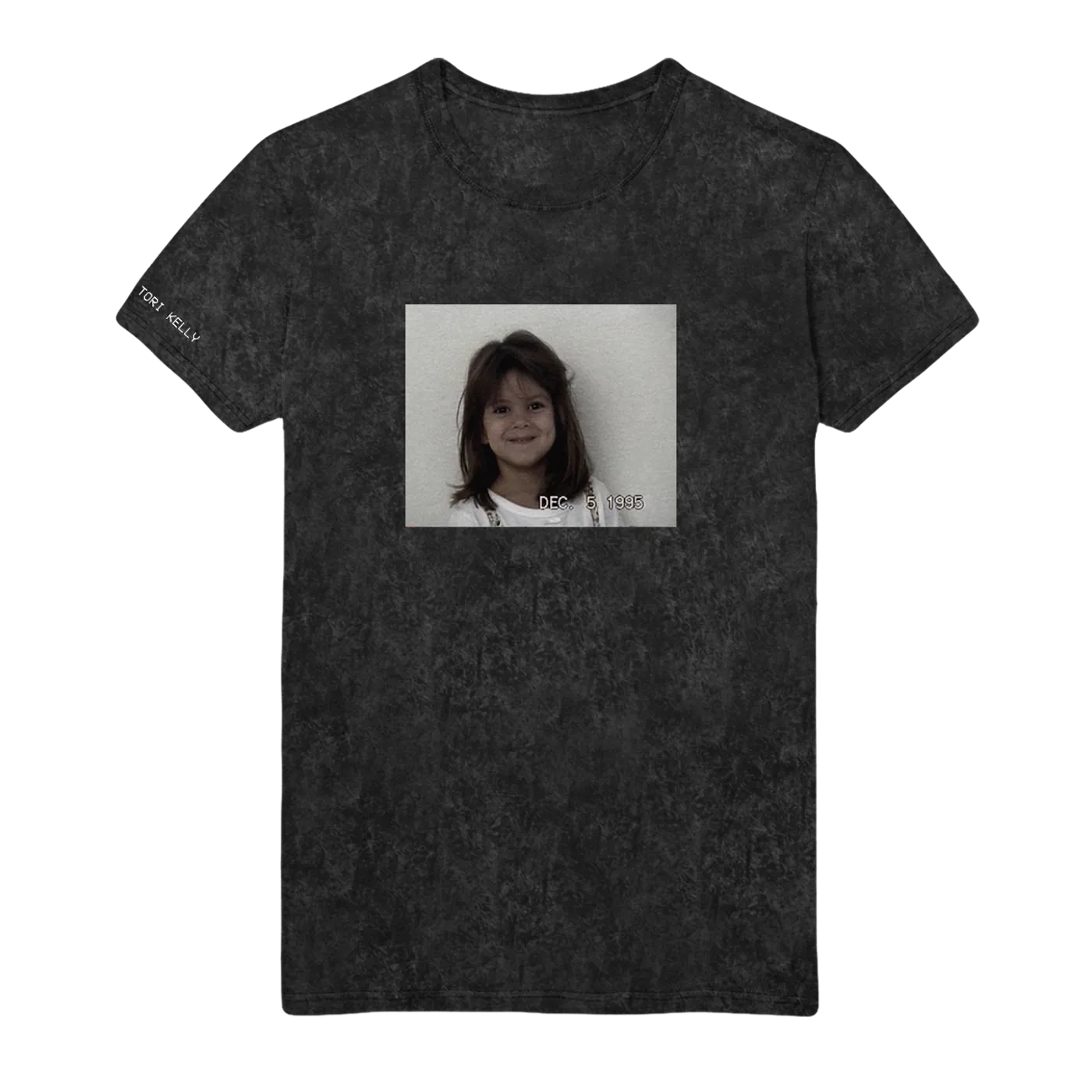 Tori Kelly Young Tori Photo Black unisex tee