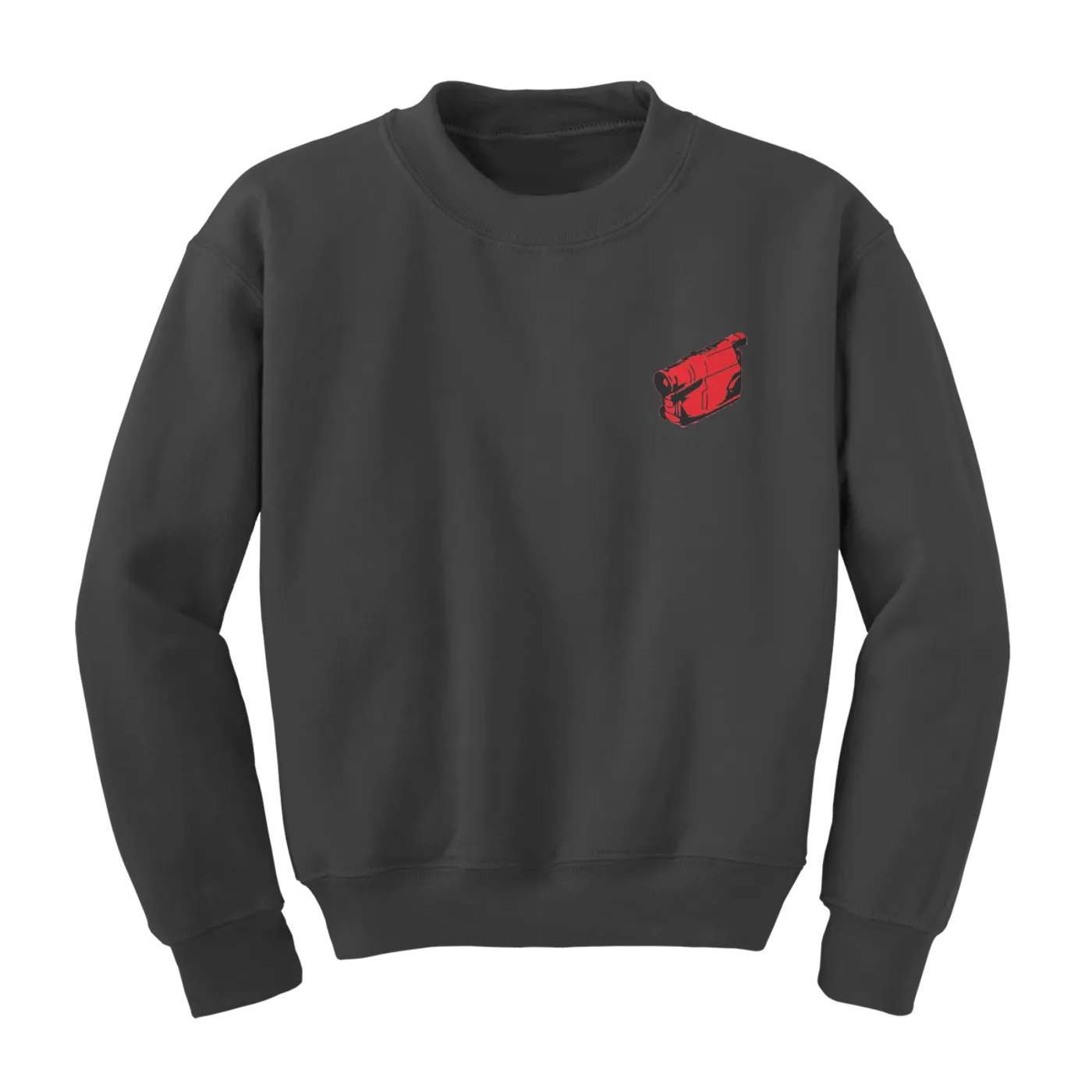 Tori Kelly Camcorder charcoal crewneck