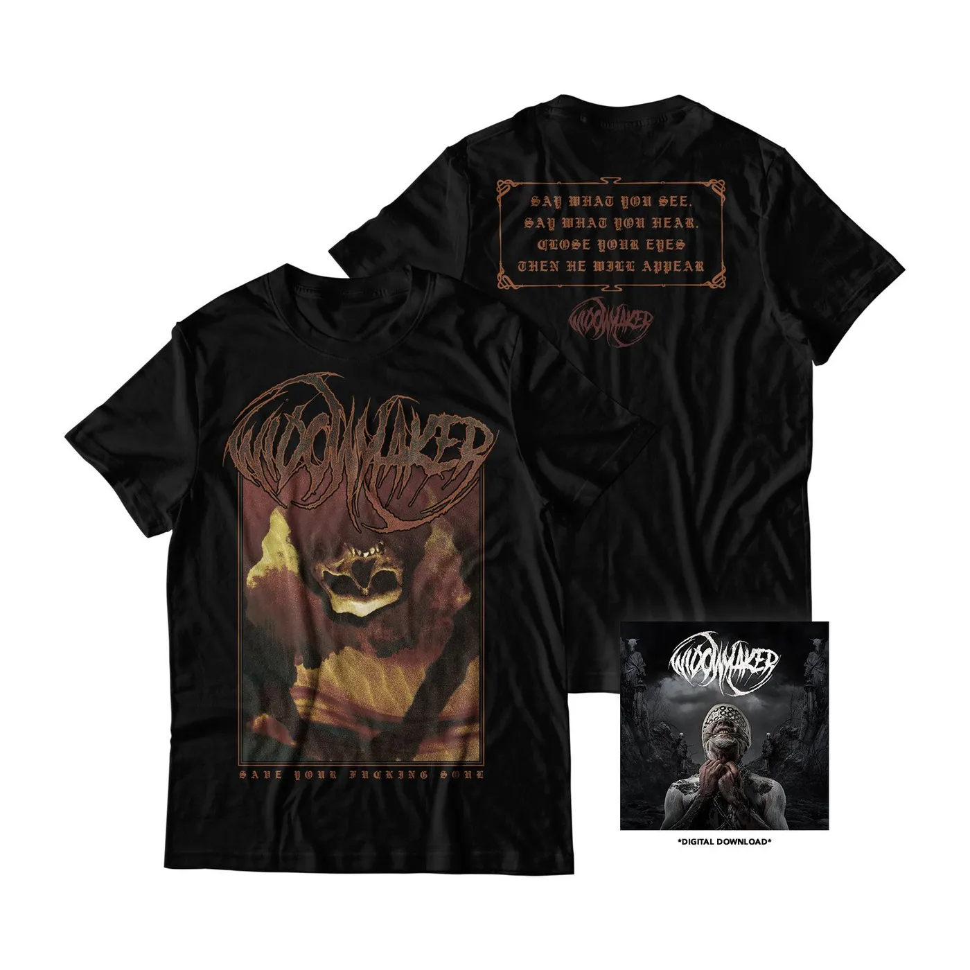 WidowMaker - Save Your Soul Tee + Digital Download