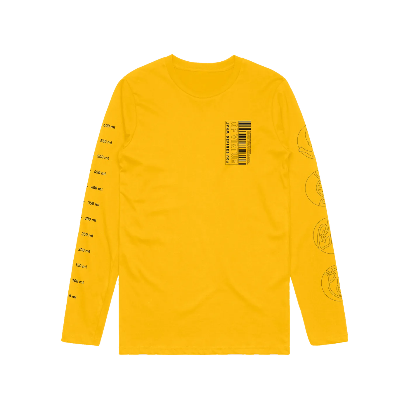 Of Virture Of Virtue - Barcode Long Sleeve