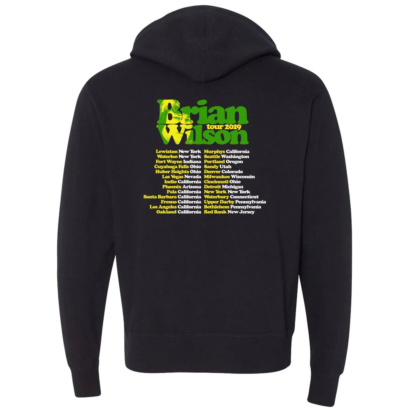 Brian Wilson Pet Sounds 2019 Tour Zip Hoodie
