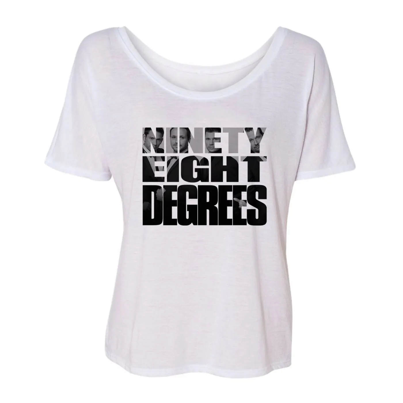 98 Degrees Ninety Eight Degrees Photo Crop Tee