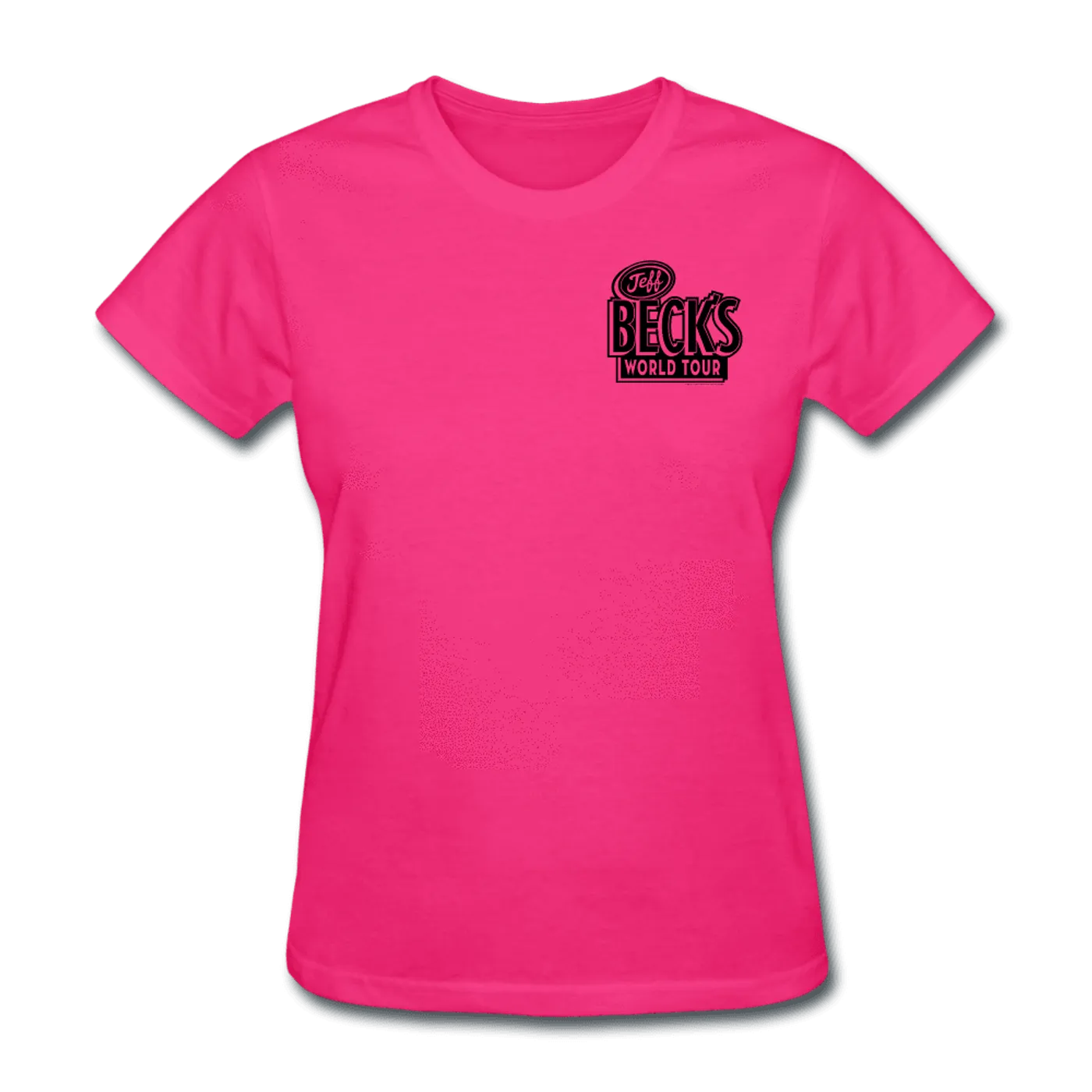 Jeff Beck World Tour Tee (Women) - Pink