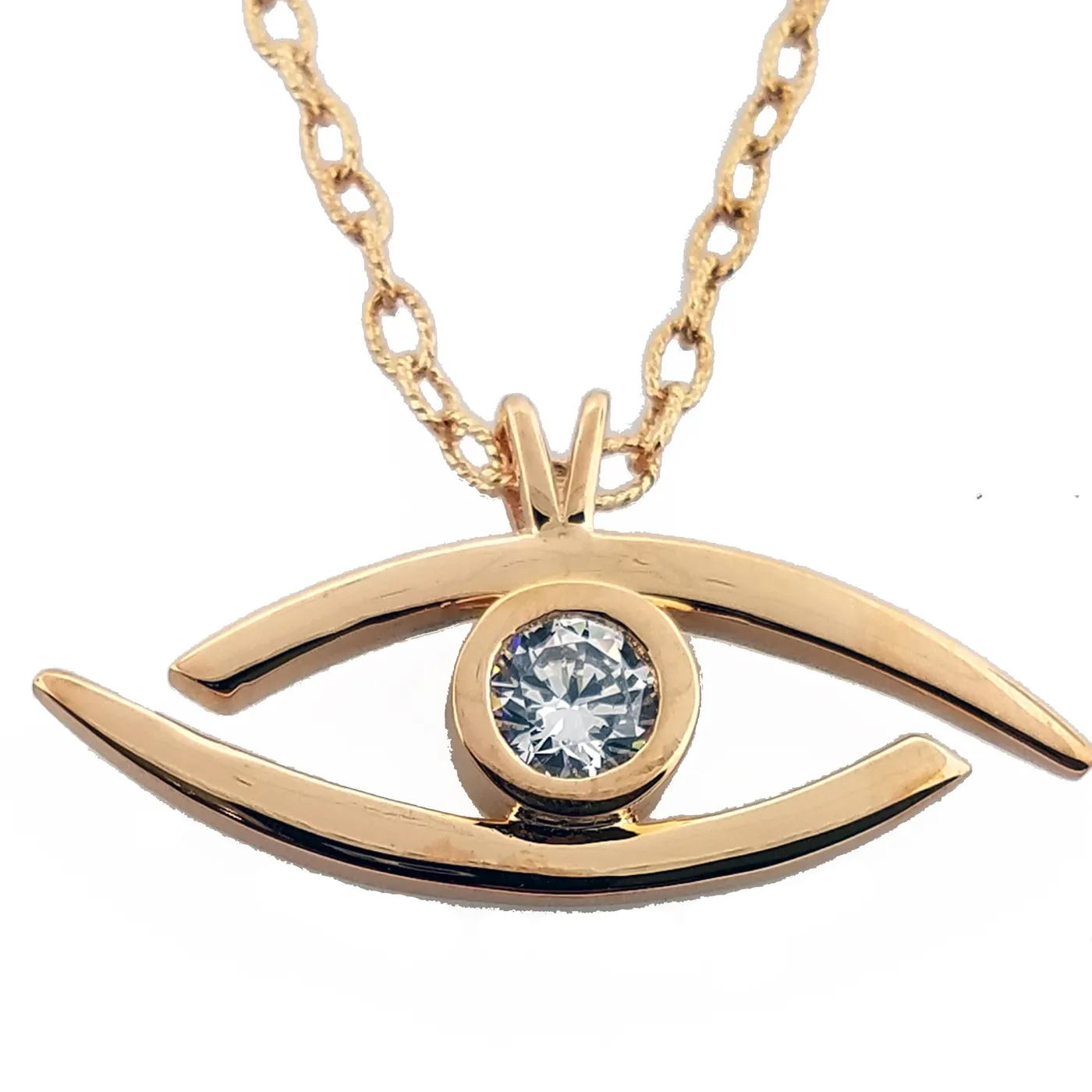 Serj Tankian All Seeing Eye" - Pure Silver Pendant Dipped In 18K Rose Gold - (Elect The Dead Inspired) w/Autographed Jewelry Box
