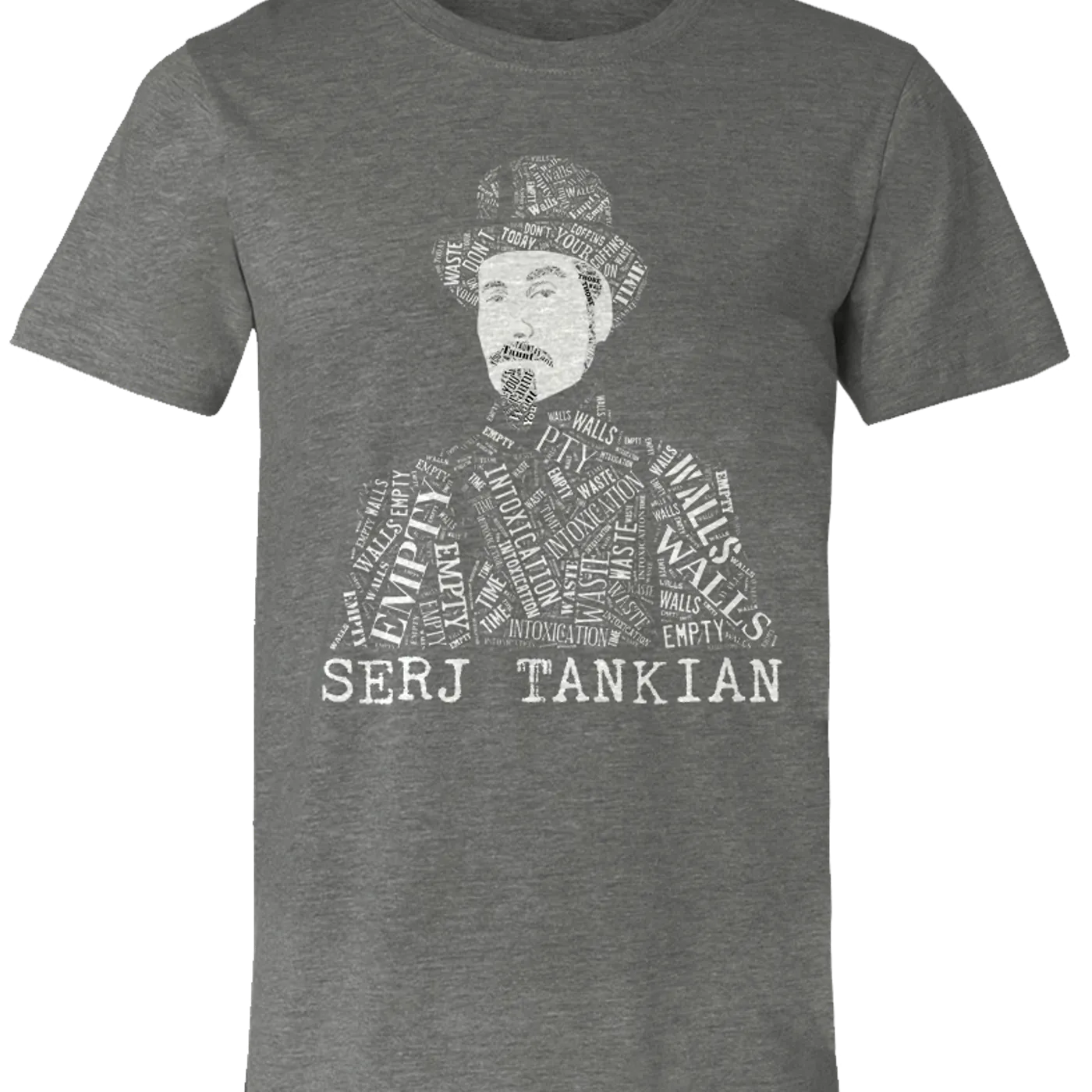 Serj Tankian Men's | Empty Walls Lyrical Portrait | Crew